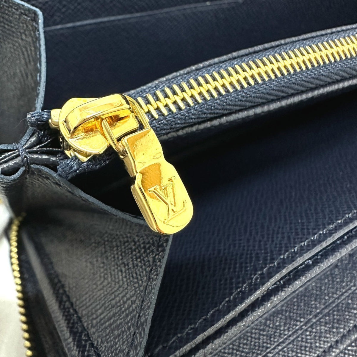 Louis Vuitton Monogram Galle Monogram Navy Monogram Coin Purse/Coin Case (Pre-Owned)