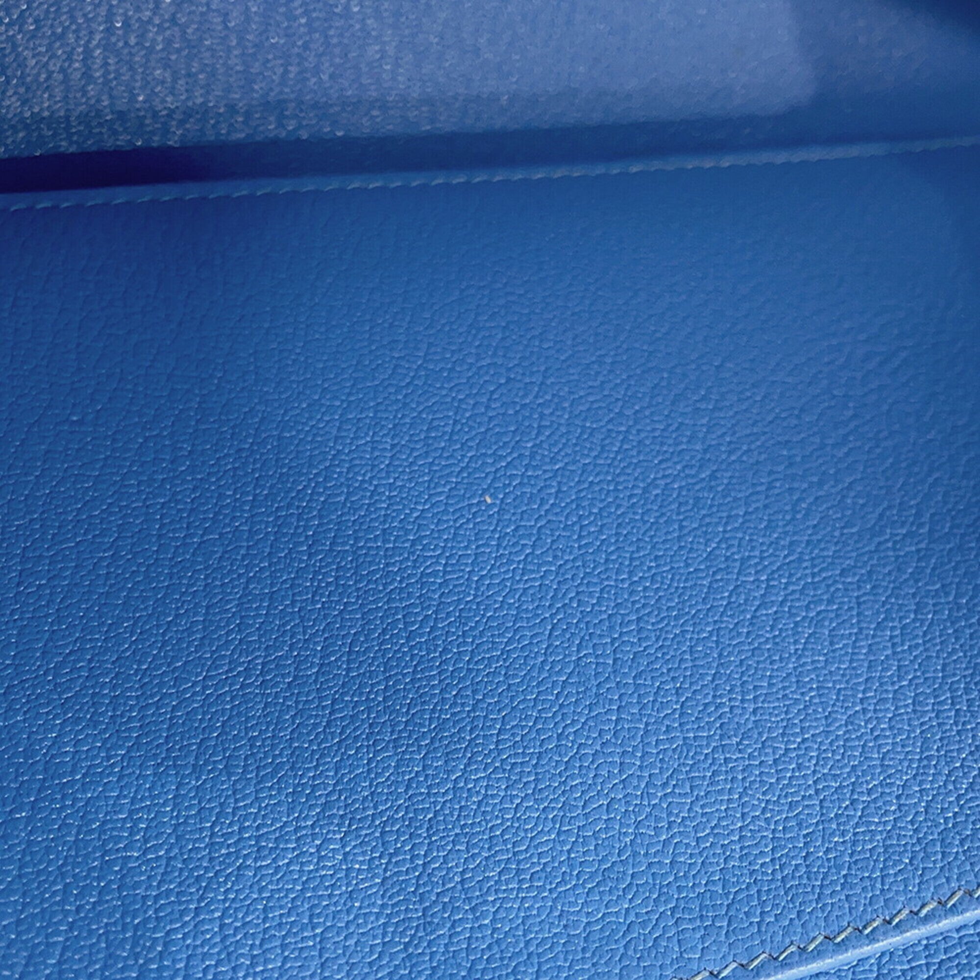 Hermes Birkin Blue Paradise Taurillon Clemence Leather Handbag (Pre-Owned)