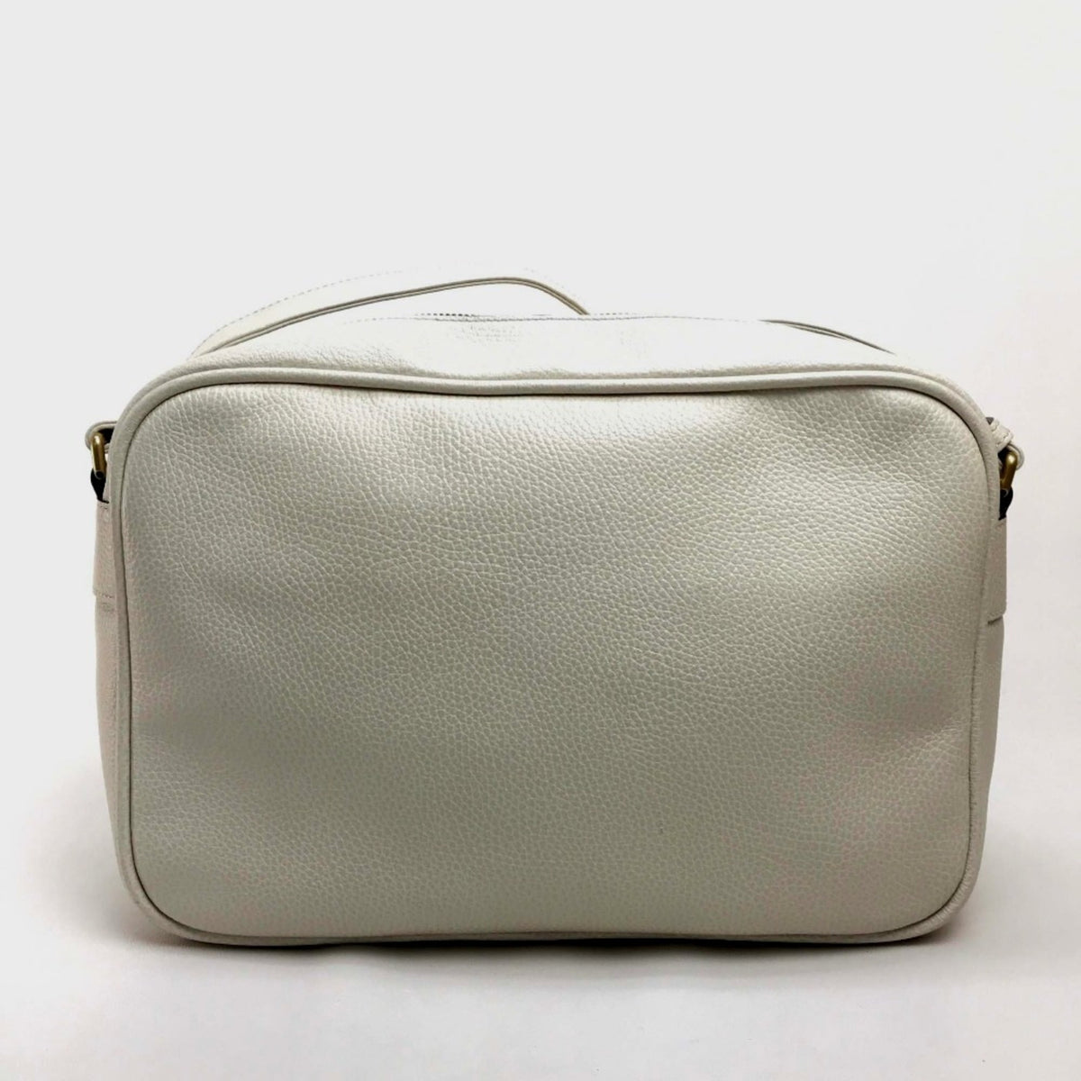 Gucci White Leather Shoulder Bag (Pre-Owned)