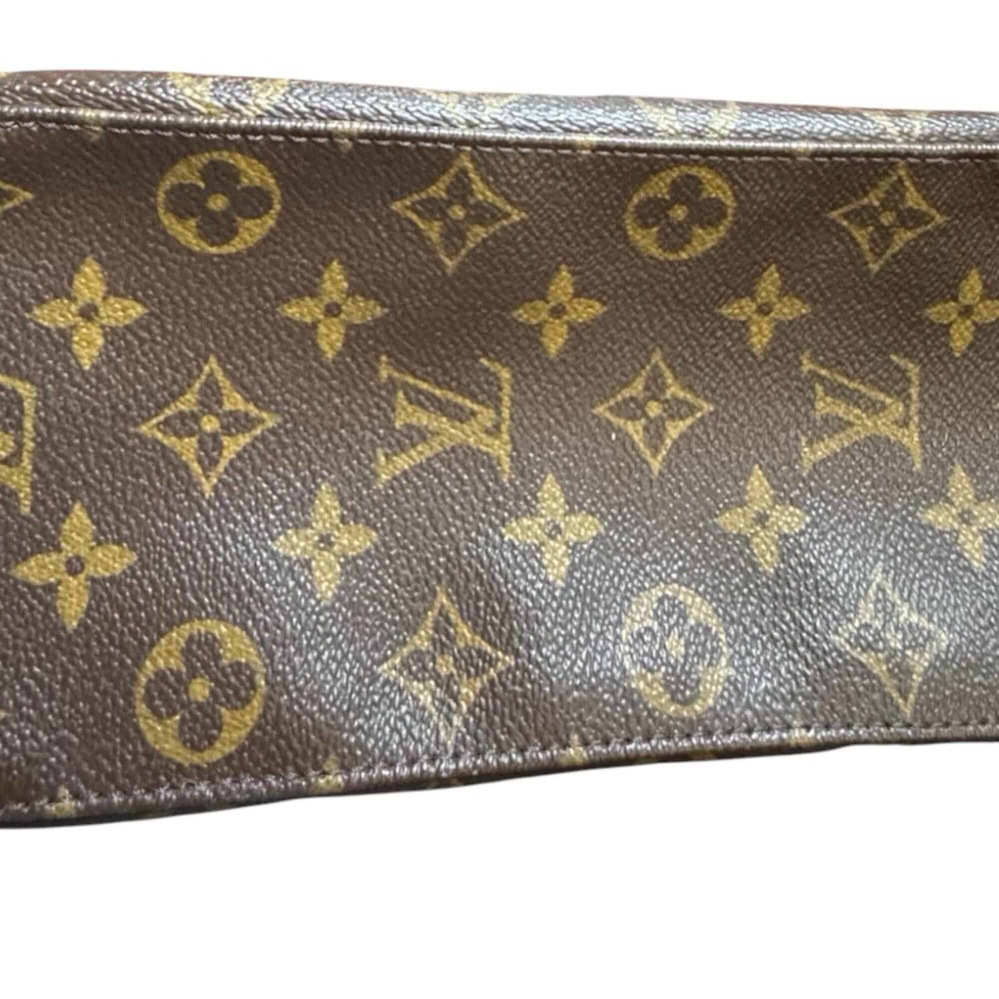 Louis Vuitton Brown Monogram Shoulder Bag (Pre-Owned)