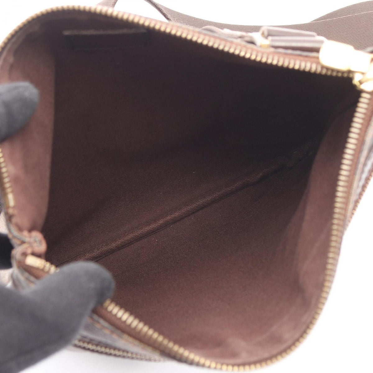 Louis Vuitton Brown Damier Canvas Damier Canvas Handbag Pochette Shoulder Bag (Pre-Owned)