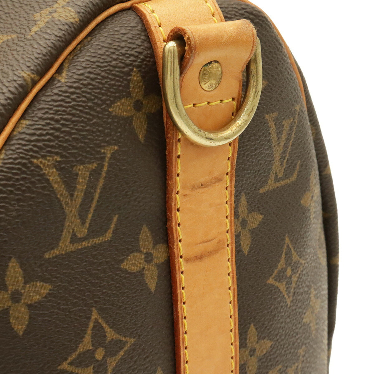 Louis Vuitton Brown Monogram Monogram Boston Bag Handbag Shoulder Bag (Pre-Owned)