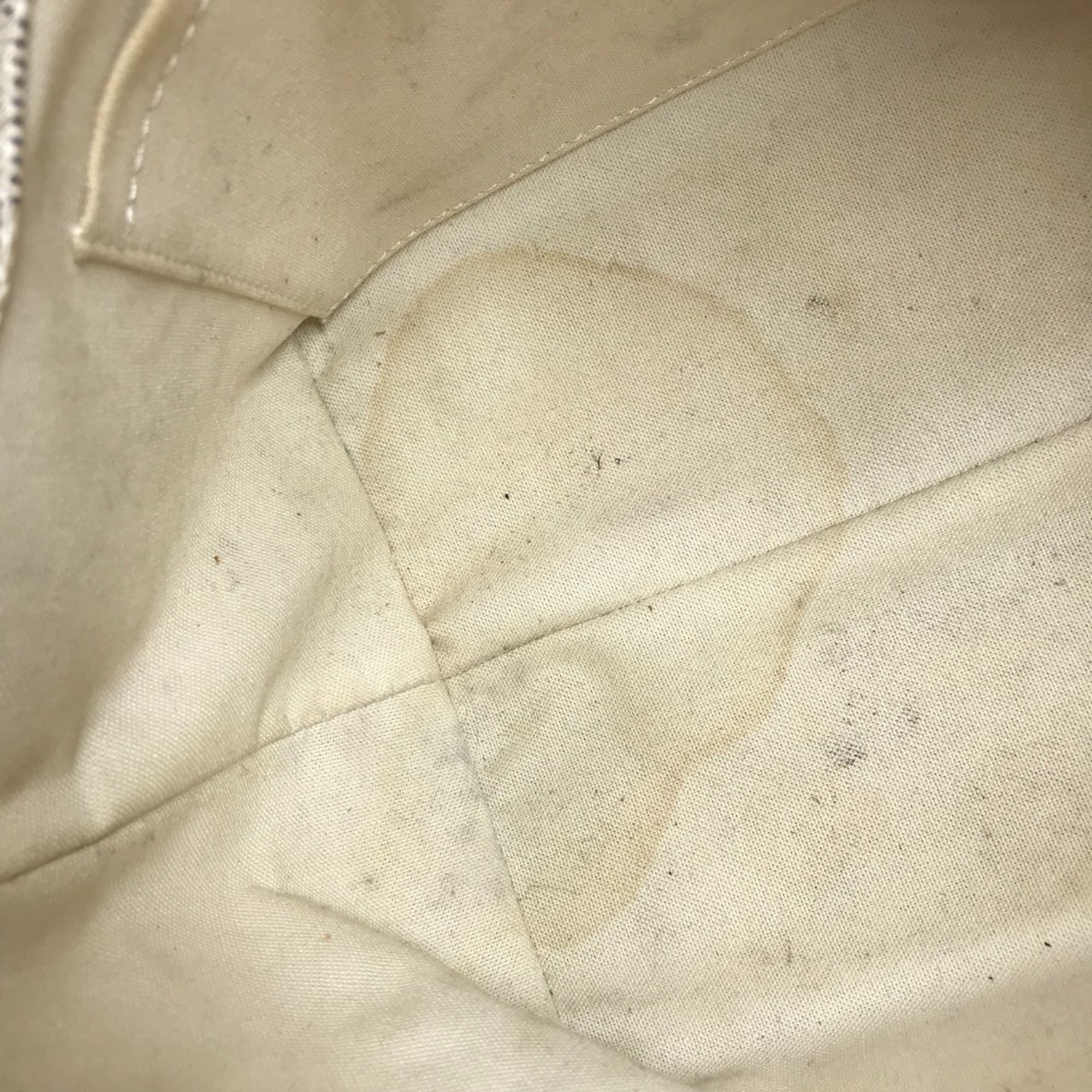 Louis Vuitton Damier Azur White Damier Azur Shoulder Bag Tote Bag (Pre-Owned)