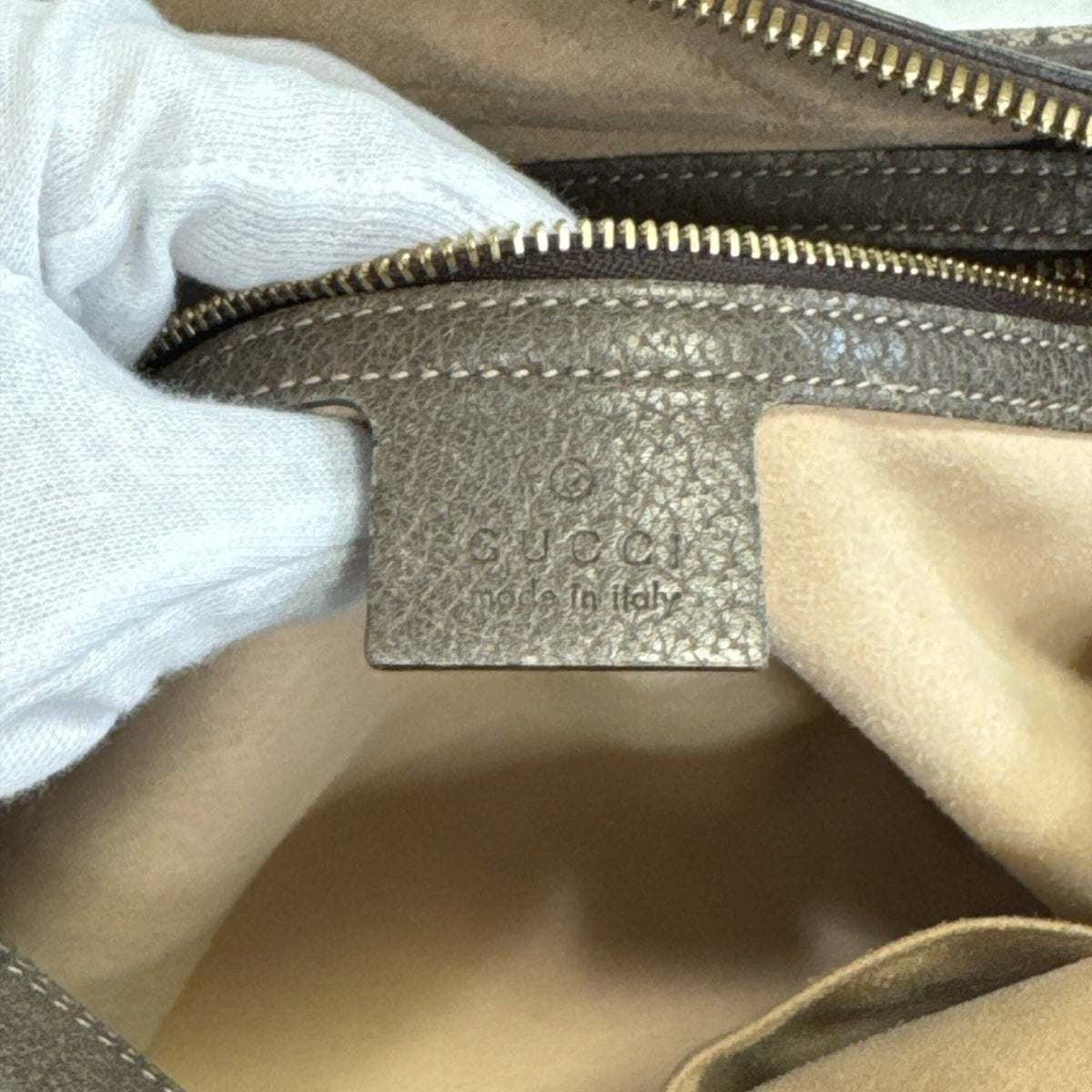 Gucci Brown Pvc Shoulder Bag (Pre-Owned)