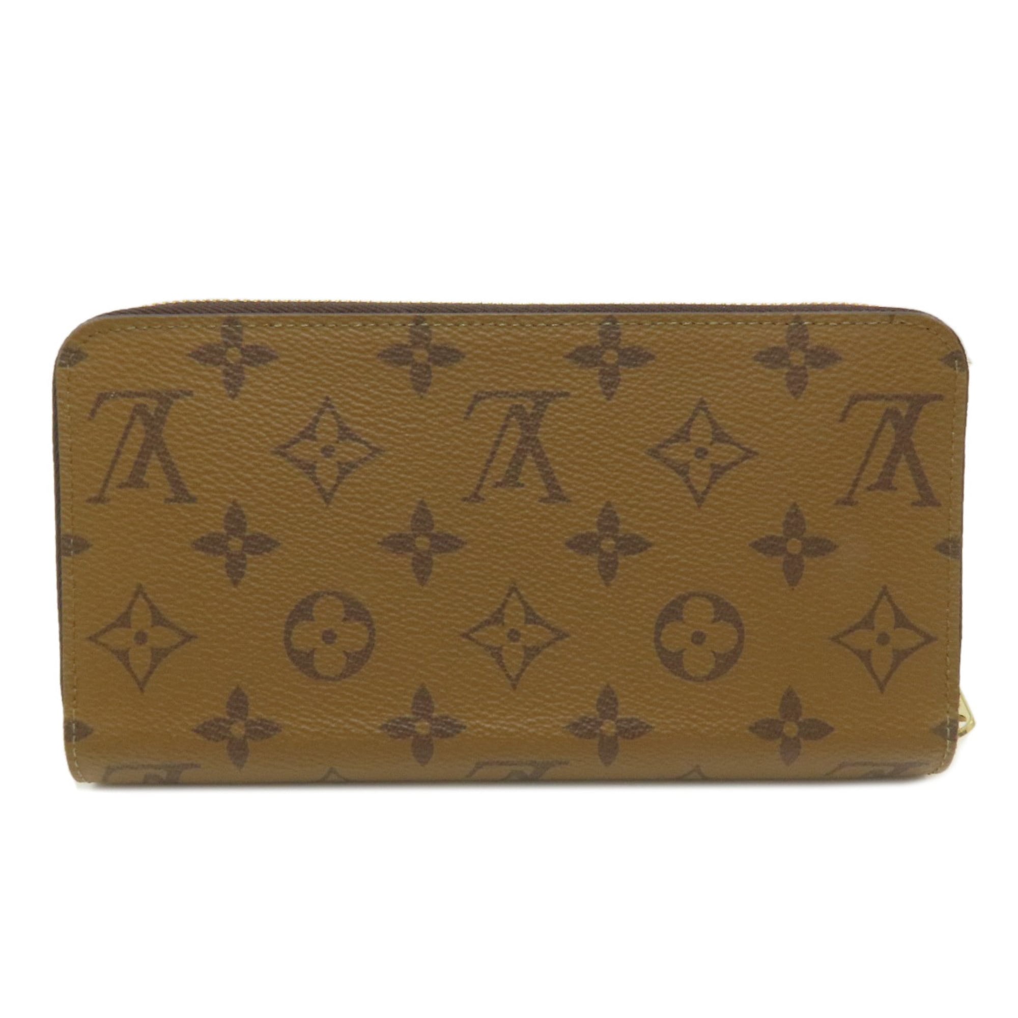 Louis Vuitton Black Monogram Reverse Monogram Reverse Long Wallet (Bi-Fold) (Pre-Owned)