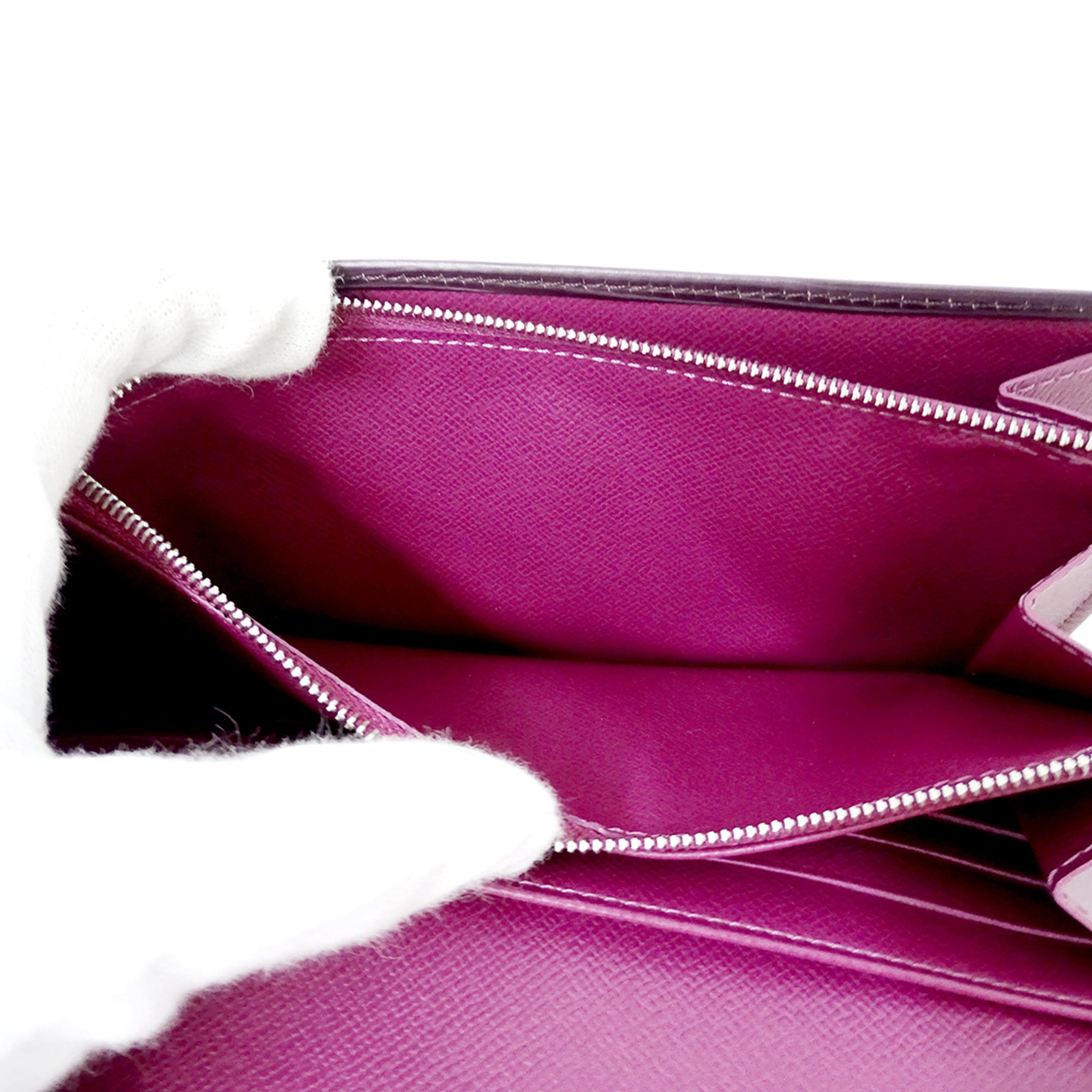 Louis Vuitton Epi Cassis Epi Leather Long Wallet (Bi-Fold) (Pre-Owned)
