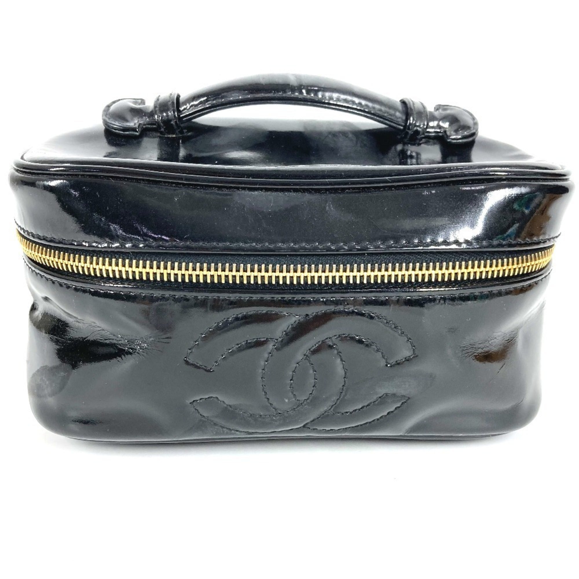 Chanel Black Handbag Vanity Bag (Pre-Owned)