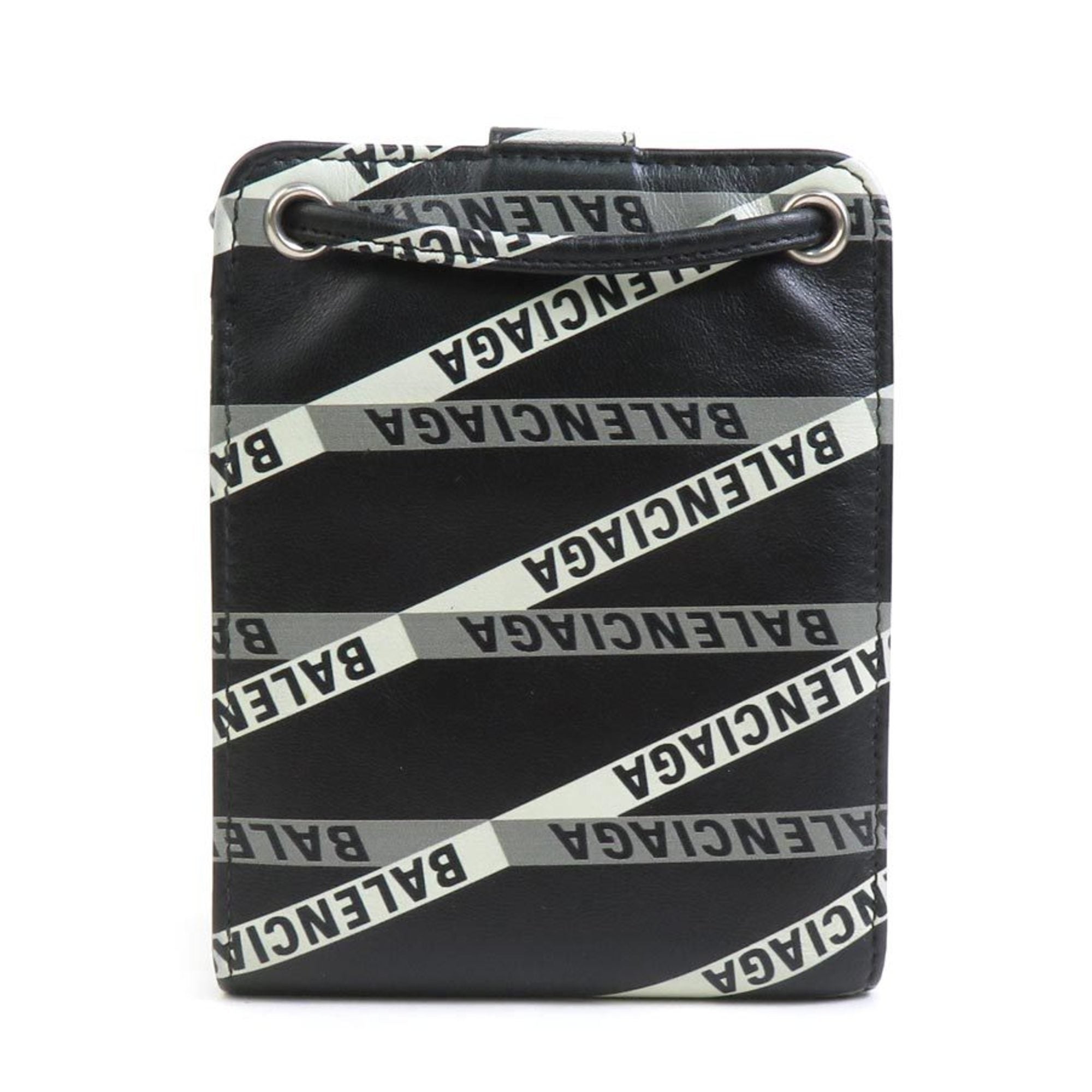 Balenciaga Black Leather Wallet (Bi-Fold) (Pre-Owned)