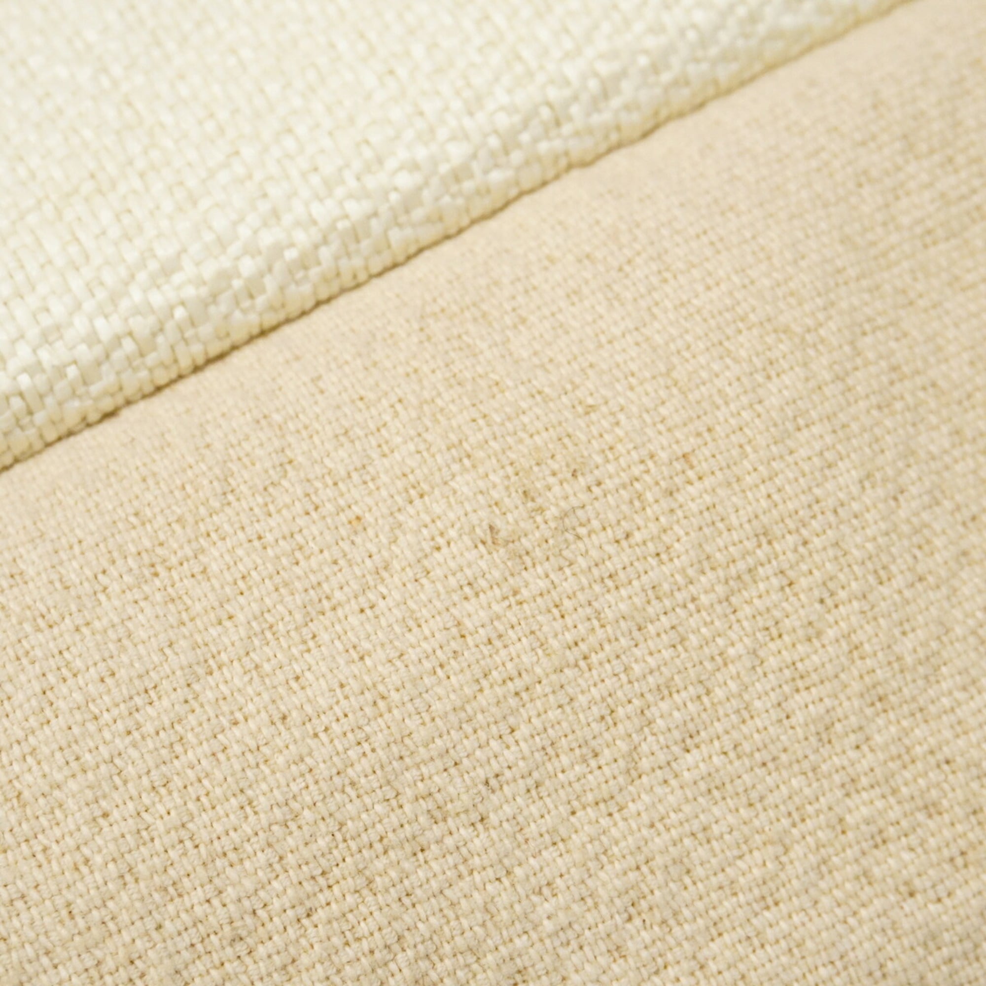 Chanel Beige Ivory Canvas Handbag (Pre-Owned)