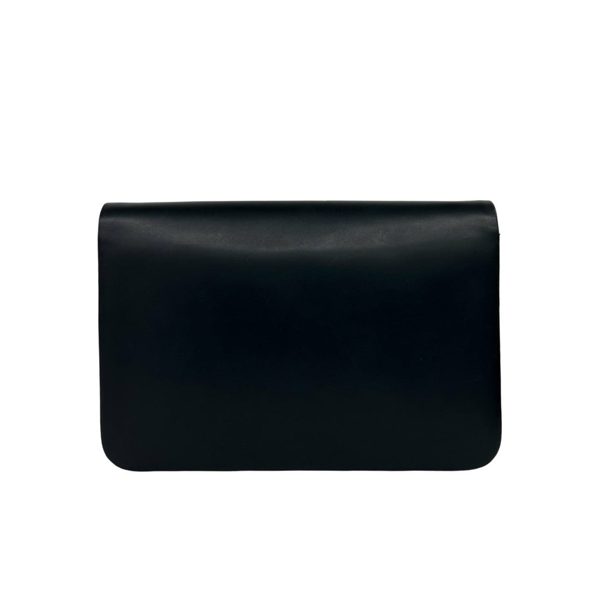 Christian Dior Black Leather Pochette Shoulder Bag (Pre-Owned)