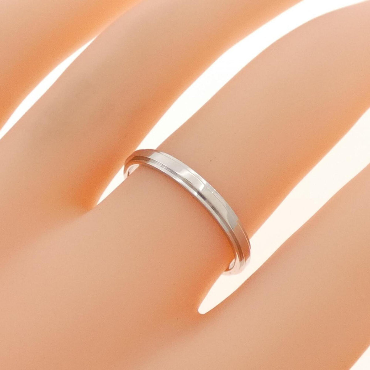 Cartier Platinum 950 Band Ring (Pre-Owned)
