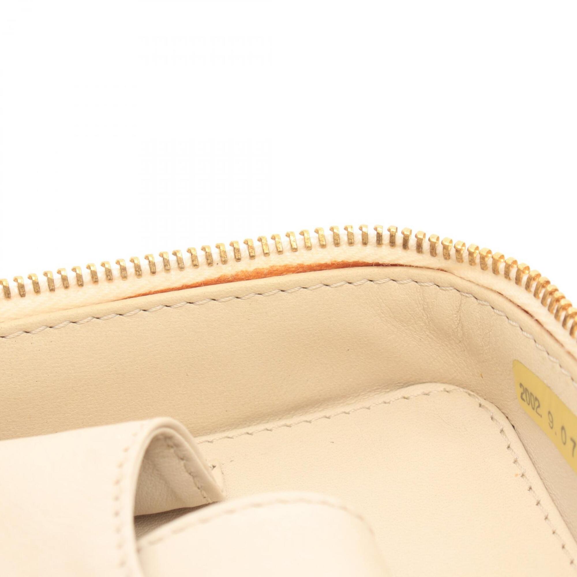 Chanel Ivory Canvas Handbag (Pre-Owned)