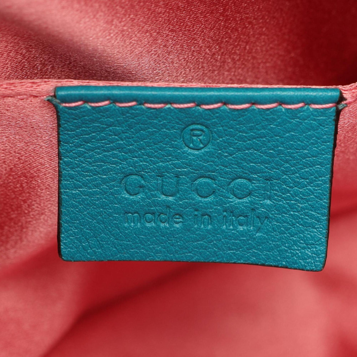 Gucci Green Fabric Leather Fanny Pack (Pre-Owned)