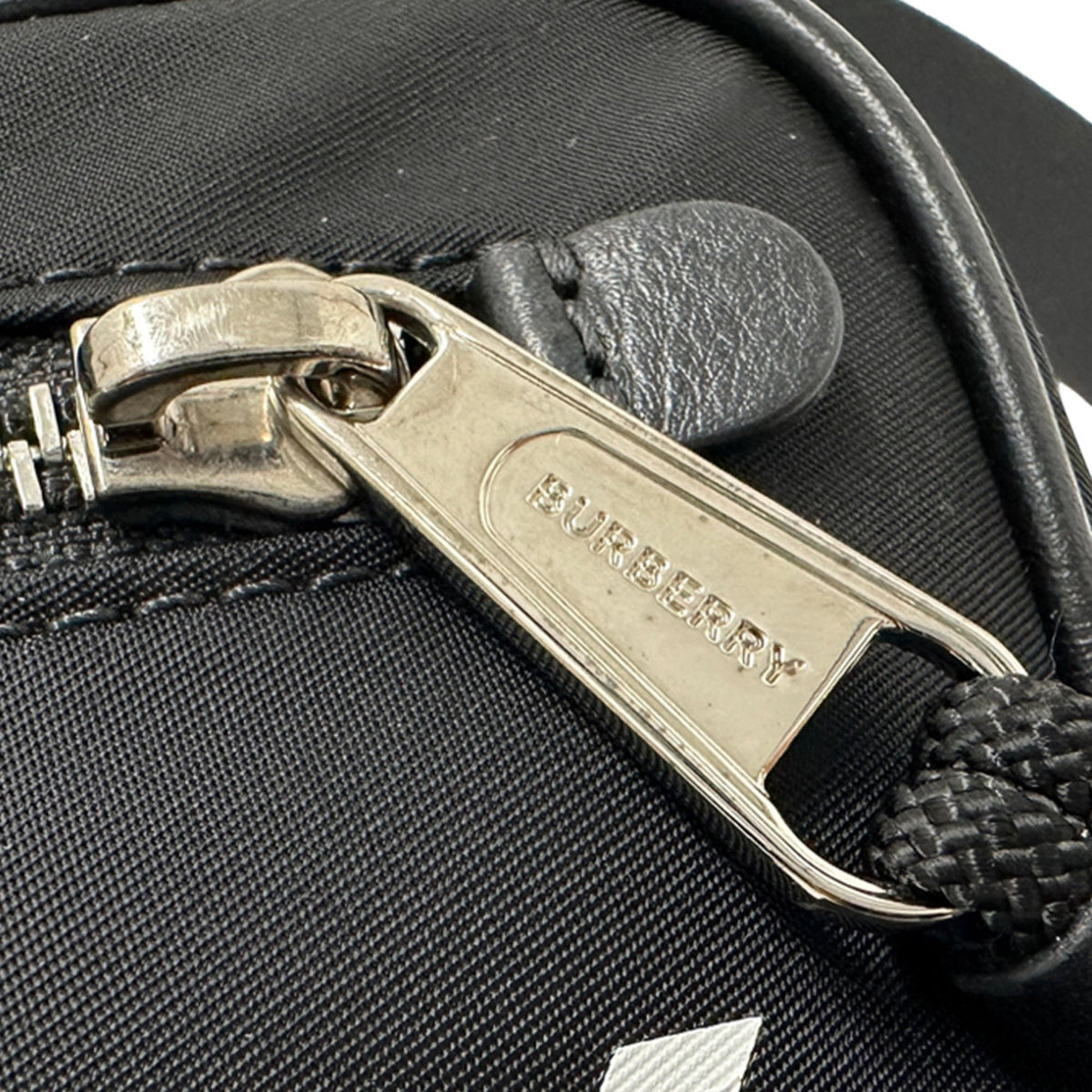 Burberry Black Nylon Handbag Sling Bag (Pre-Owned)