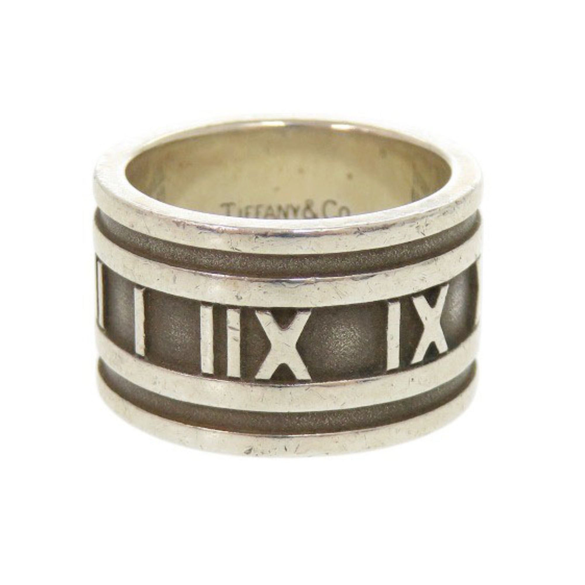 Tiffany Silver Silver 925 Band Ring (Pre-Owned)