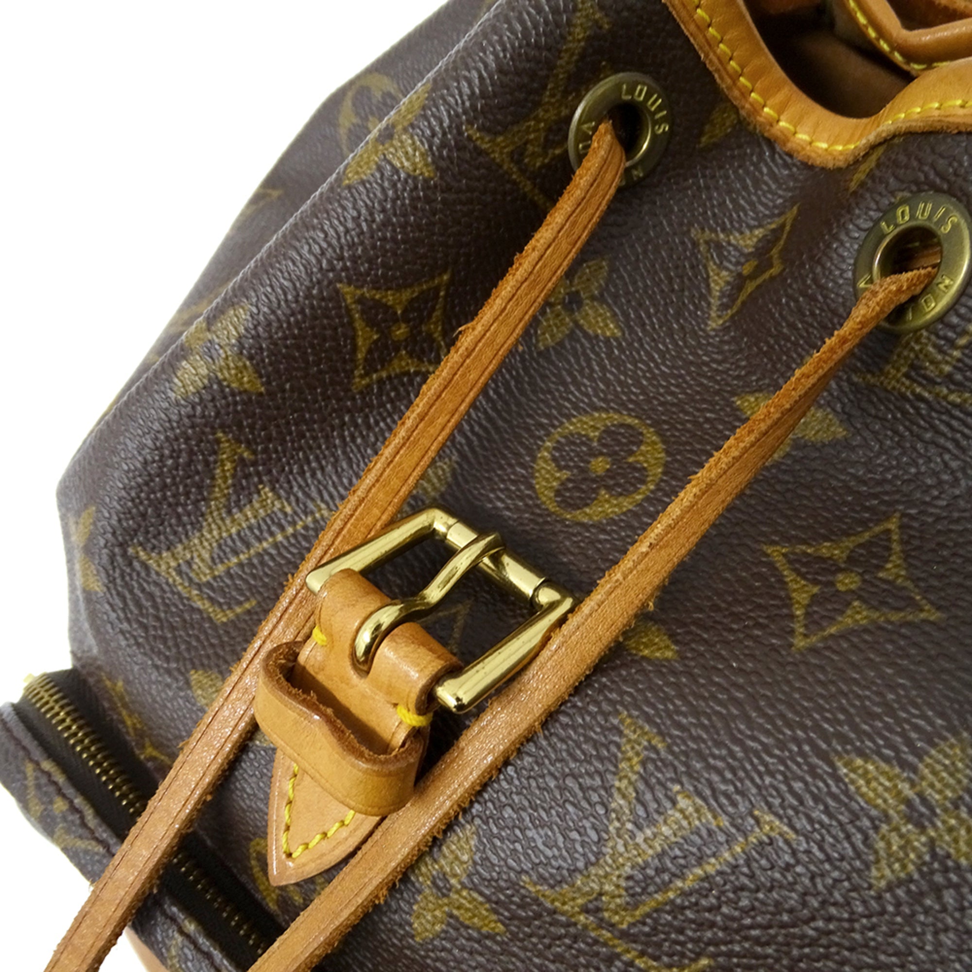 Louis Vuitton Brown Monogram Canvas Handbag (Pre-Owned)