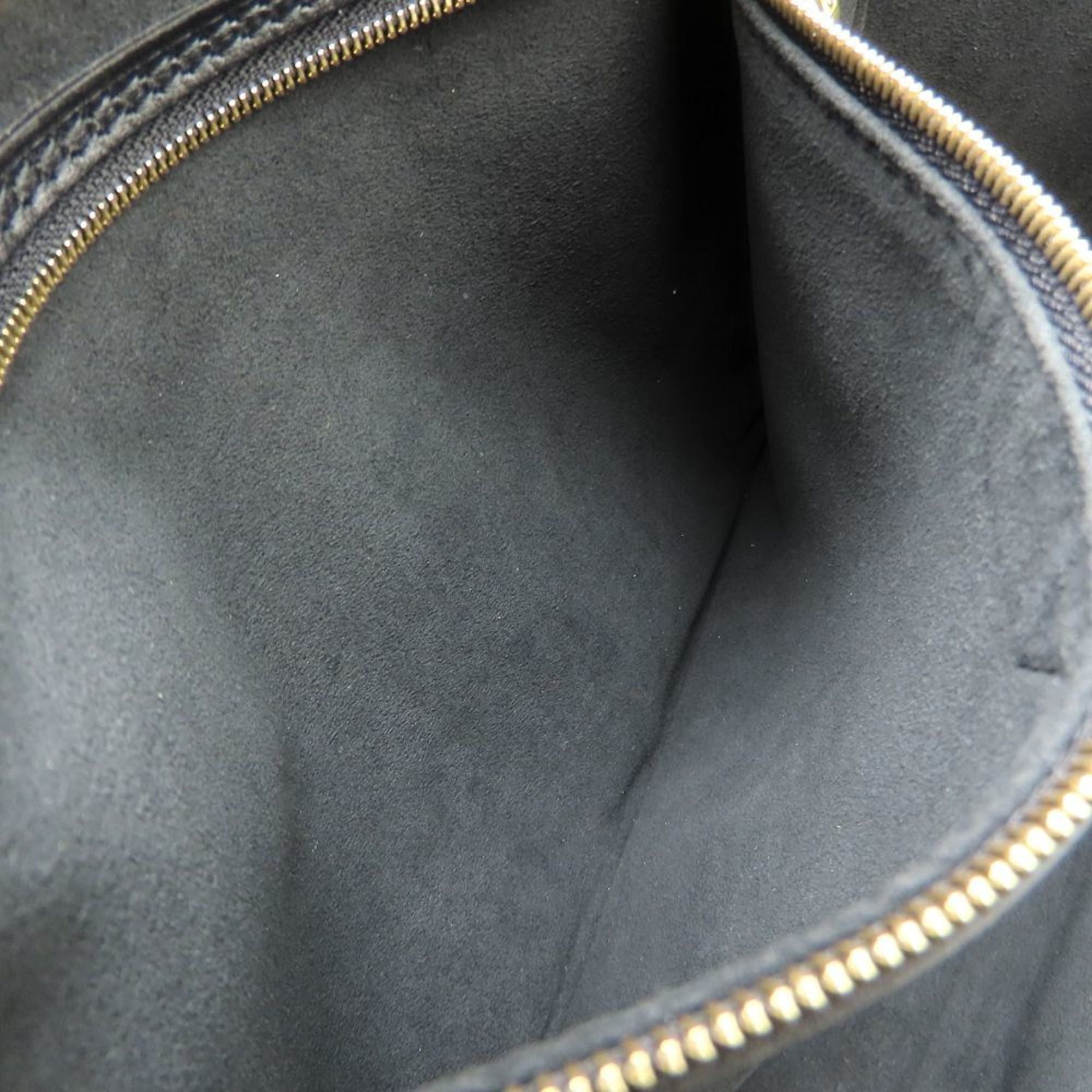 Louis Vuitton Black Monogram Multi-Color Monogram Canvas Leather Tote Bag (Pre-Owned)
