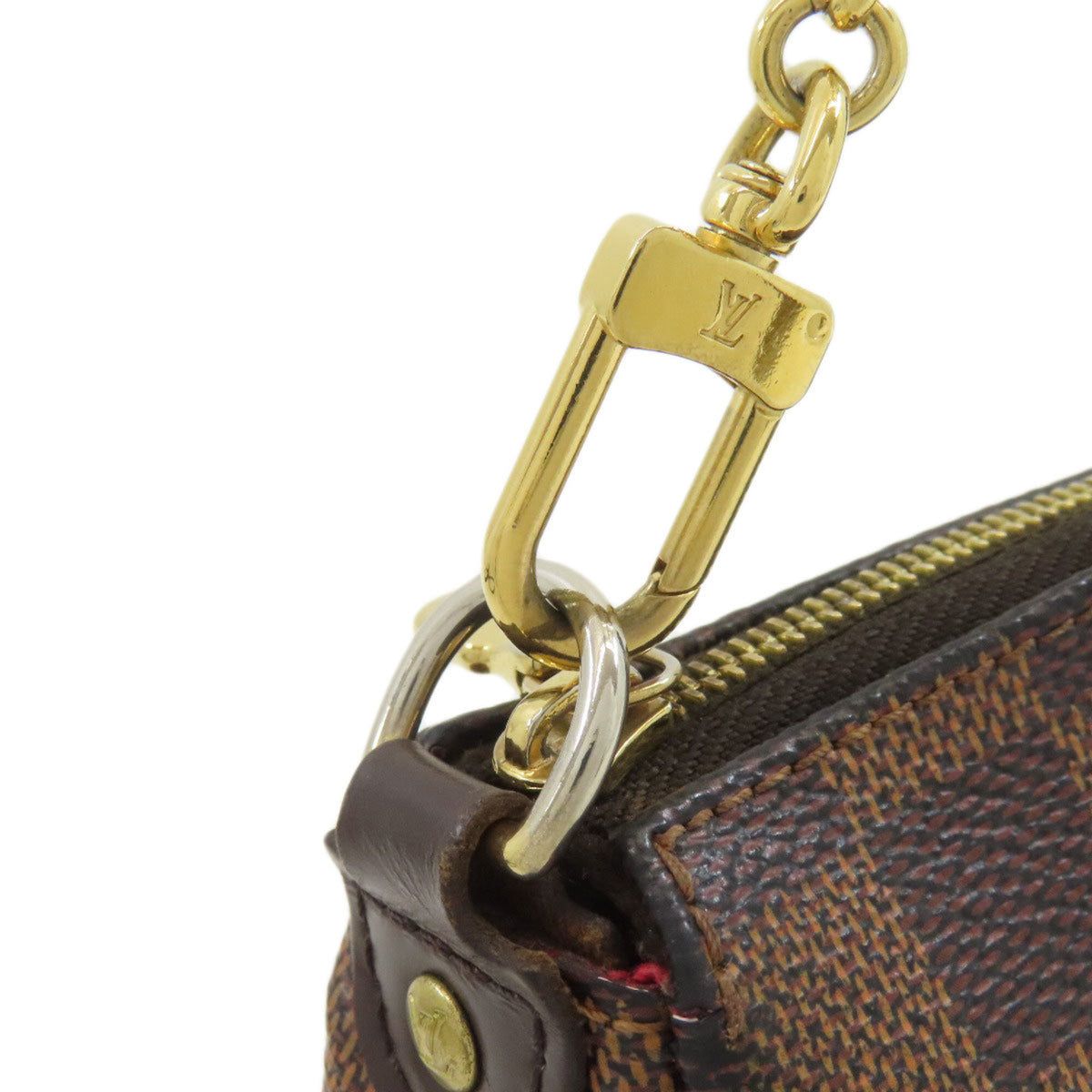 Louis Vuitton Damier Canvas Ebene Damier Canvas Shoulder Bag (Pre-Owned)