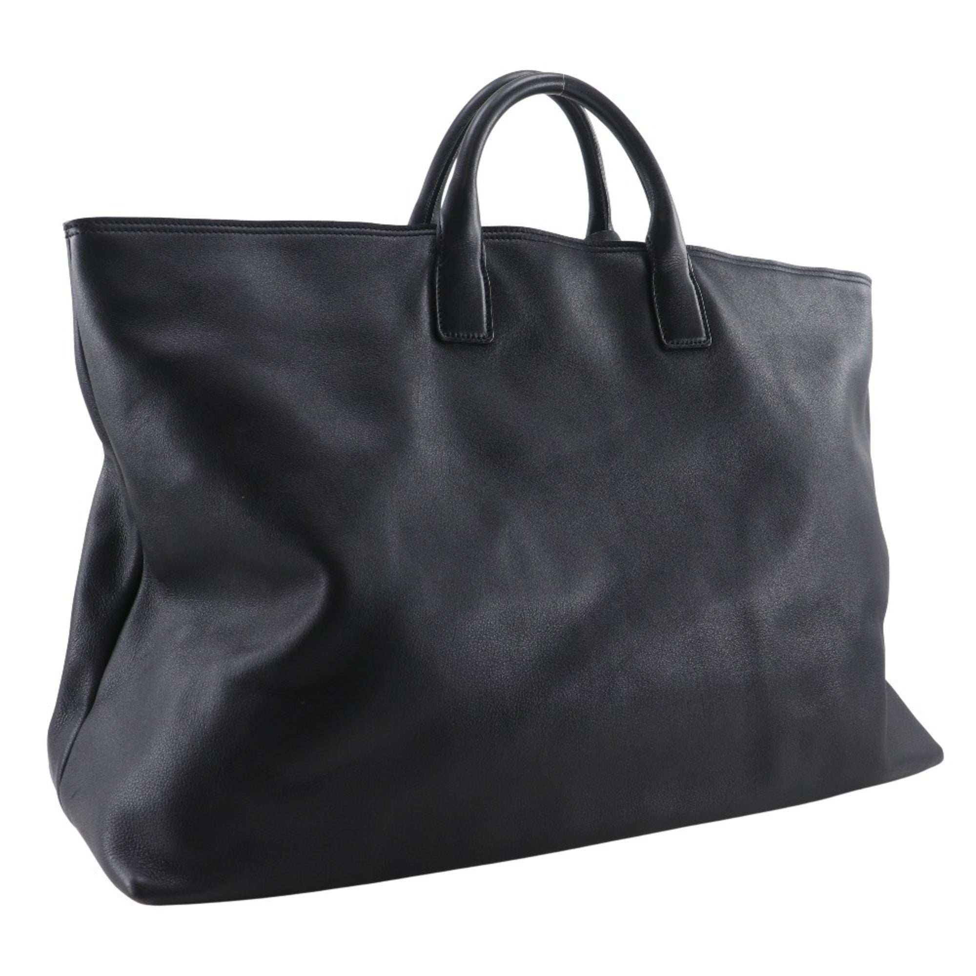 Gucci Black Leather Boston Bag (Pre-Owned)