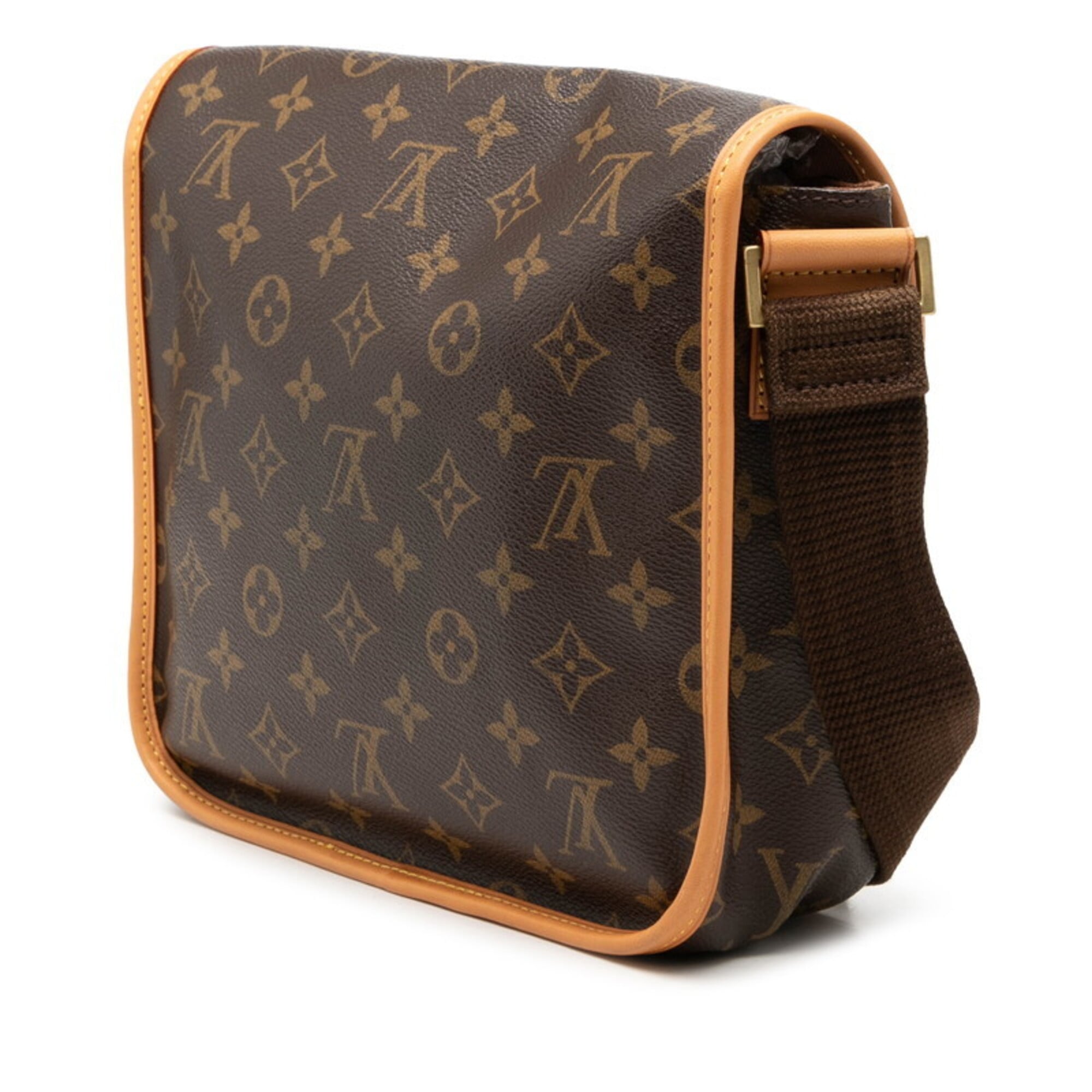 Louis Vuitton Brown Pvc Leather Shoulder Bag (Pre-Owned)