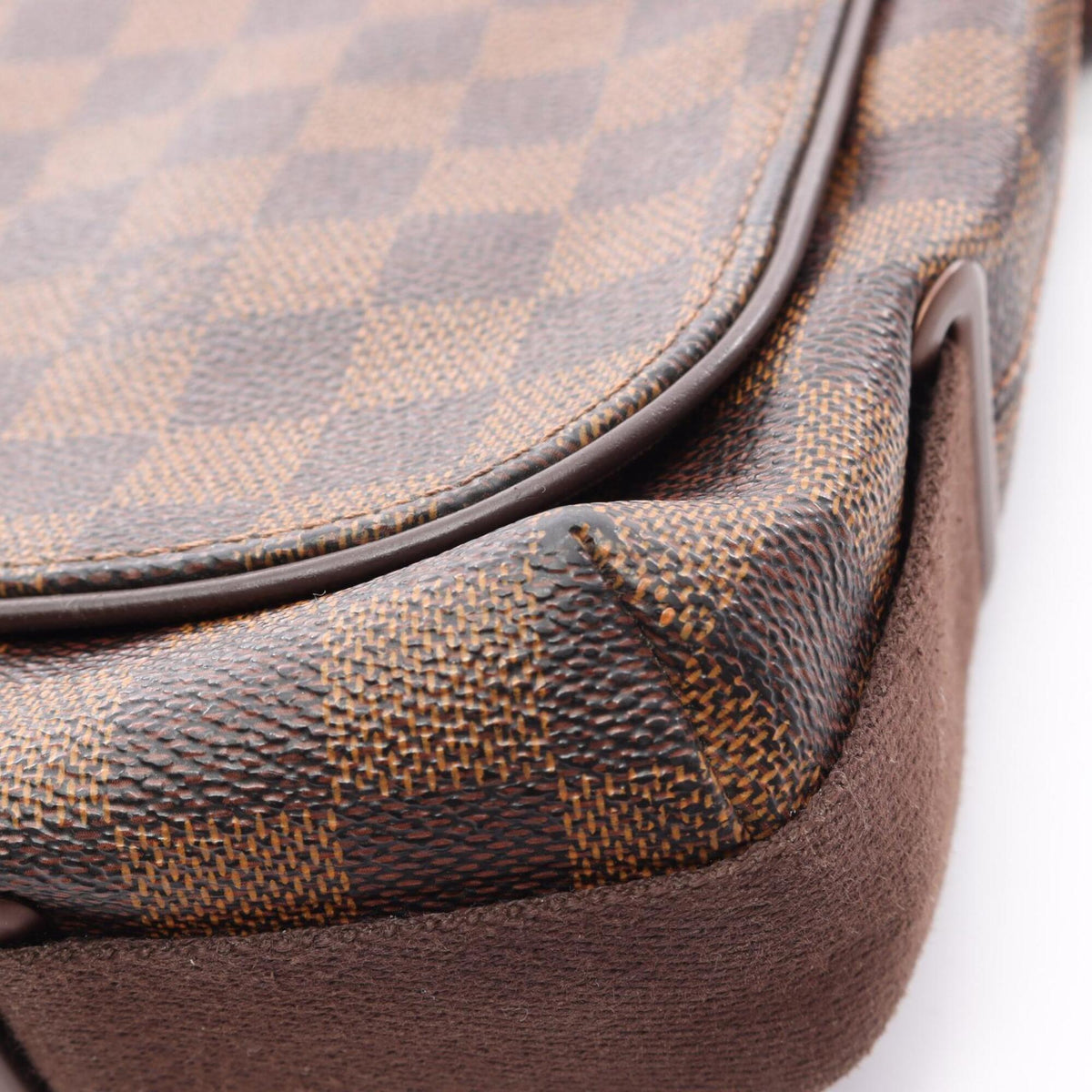 Louis Vuitton Brown Coated Canvas Pvc Leather Handbag Shoulder Bag (Pre-Owned)