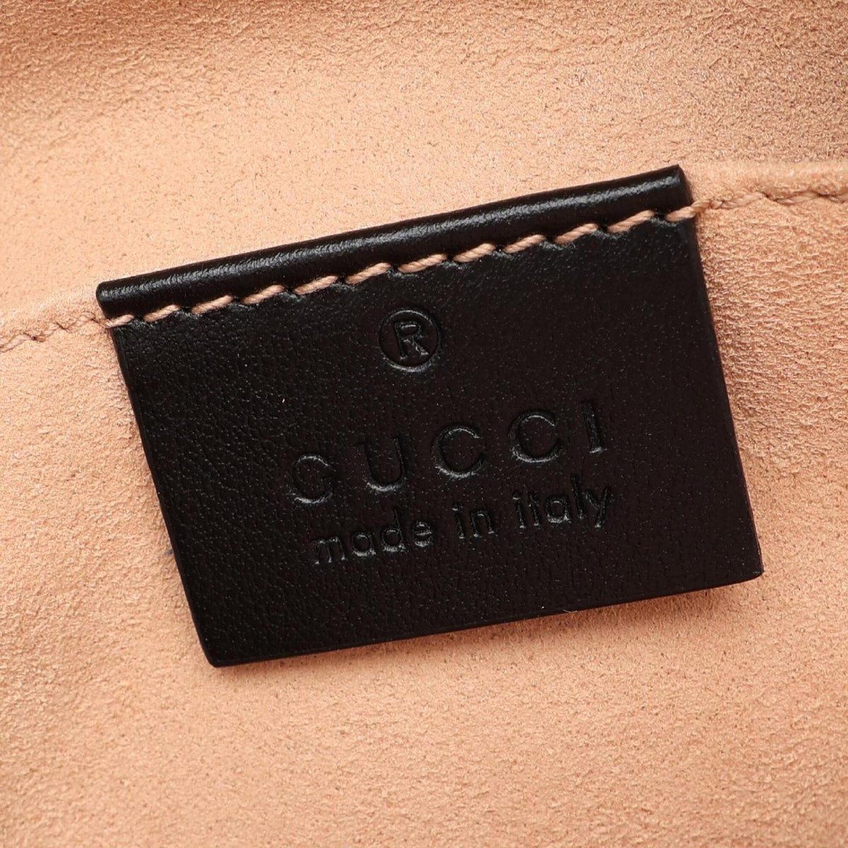 Gucci Black Leather Backpack (Pre-Owned)