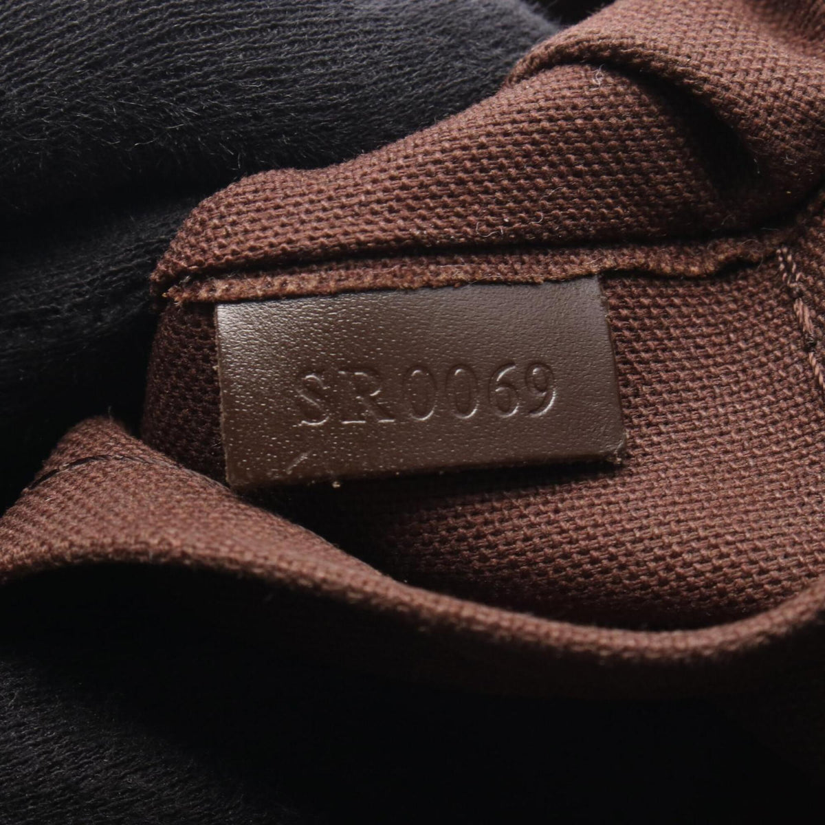 Louis Vuitton Damier Brown Coated Canvas Leather Shoulder Bag (Pre-Owned)