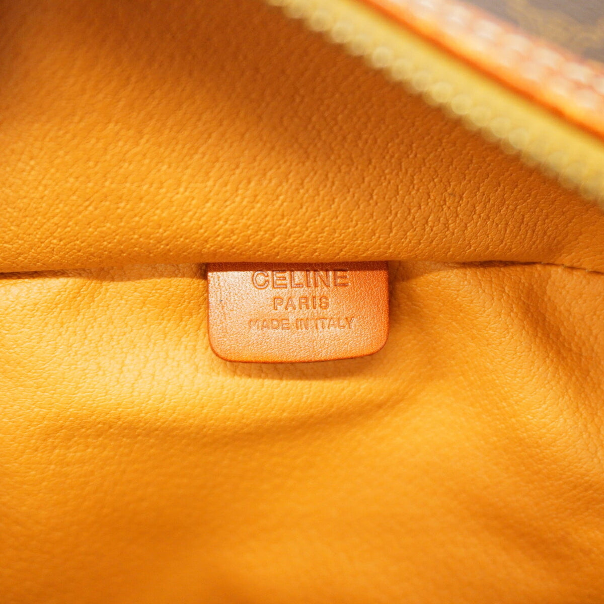 Celine Brown Pvc Vanity Bag (Pre-Owned)