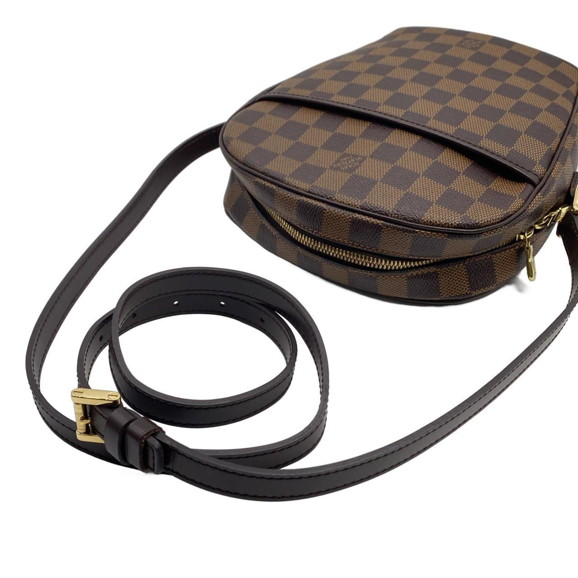 Louis Vuitton Ebene Coated Canvas Shoulder Bag (Pre-Owned)