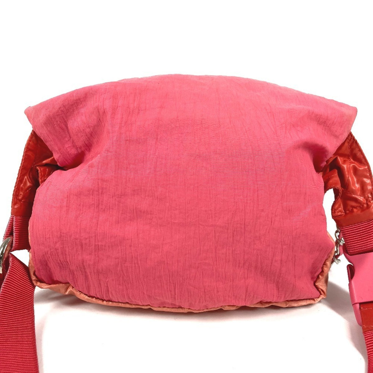 Chanel Pink Red Color Nylon (Pre-Owned)