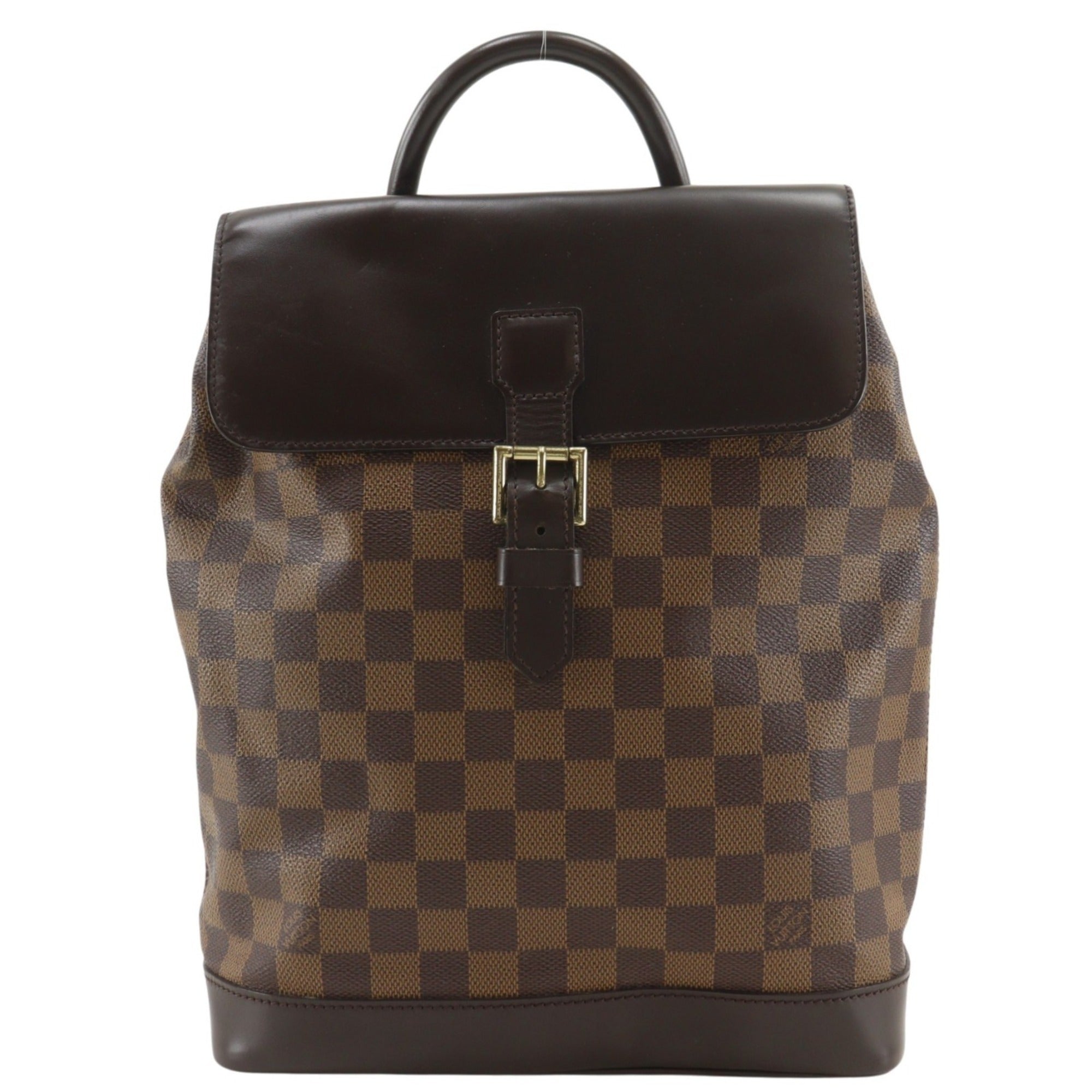 Louis Vuitton Brown Damier Canvas Damier Canvas Backpack (Pre-Owned)