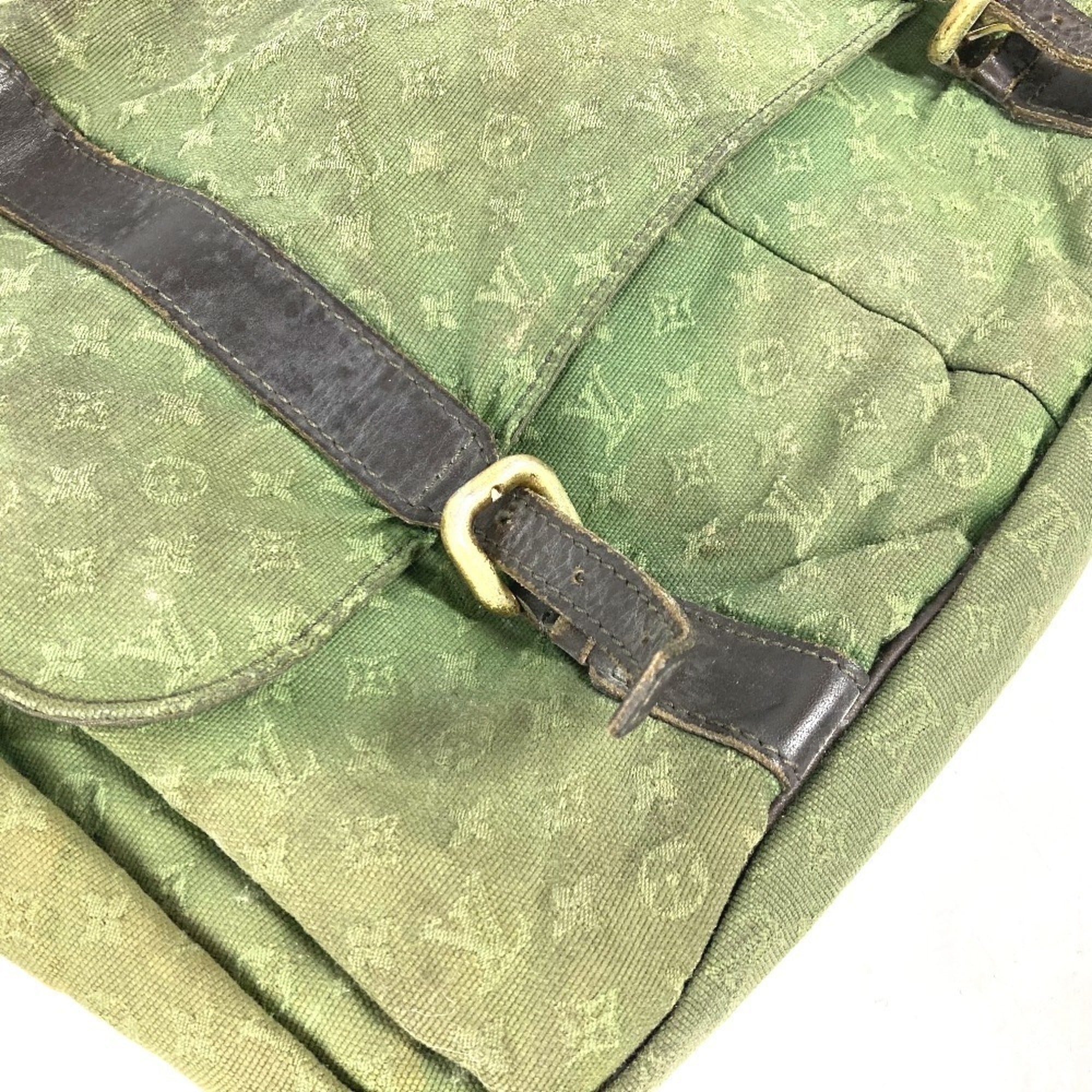 Louis Vuitton Khaki Monogram Mini Canvas Shoulder Bag (Pre-Owned)
