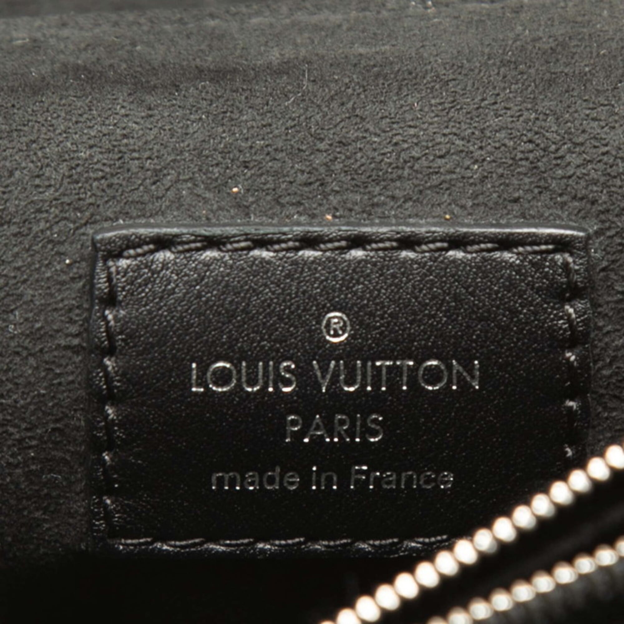 Louis Vuitton Monogram Brown Multi-Color Pvc Leather Handbag Pochette Shoulder Bag (Pre-Owned)