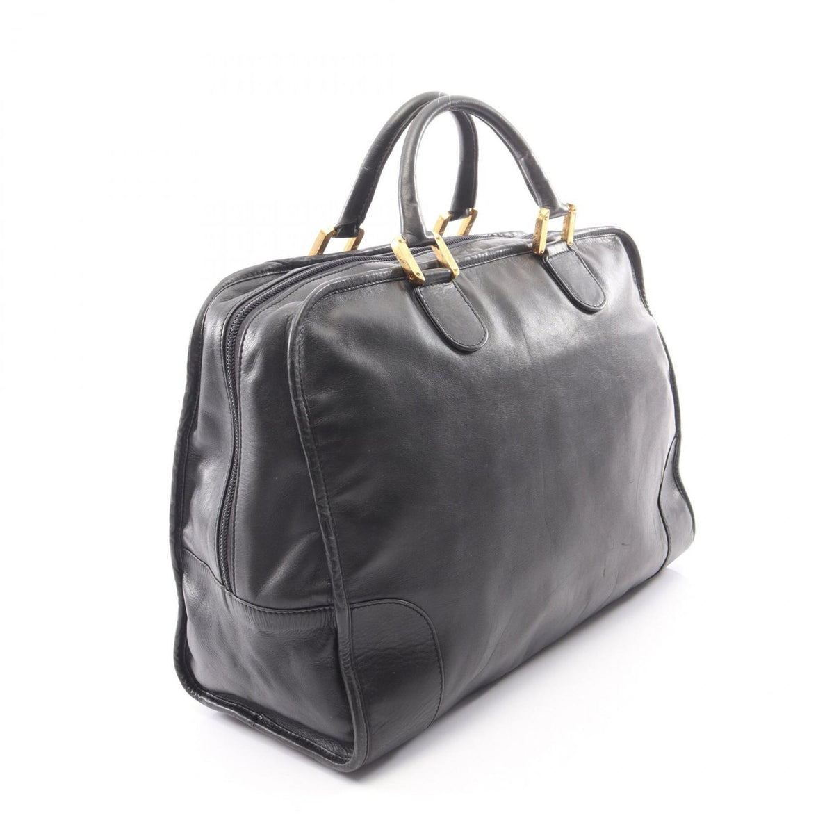 Loewe Black Leather Handbag (Pre-Owned)