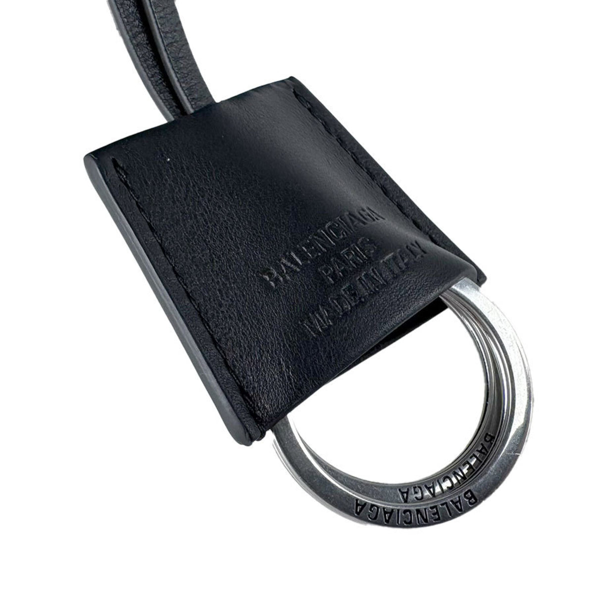 Balenciaga Black Leather Handbag Shoulder Bag (Pre-Owned)
