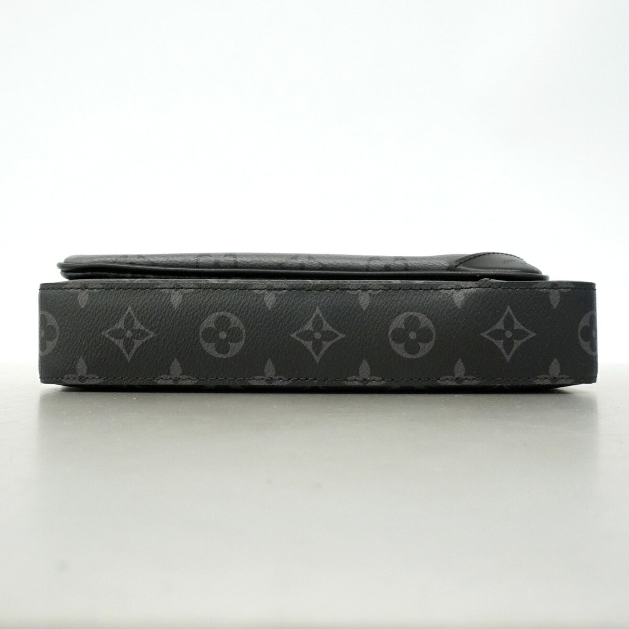 Louis Vuitton Black Gray Shoulder Bag (Pre-Owned)