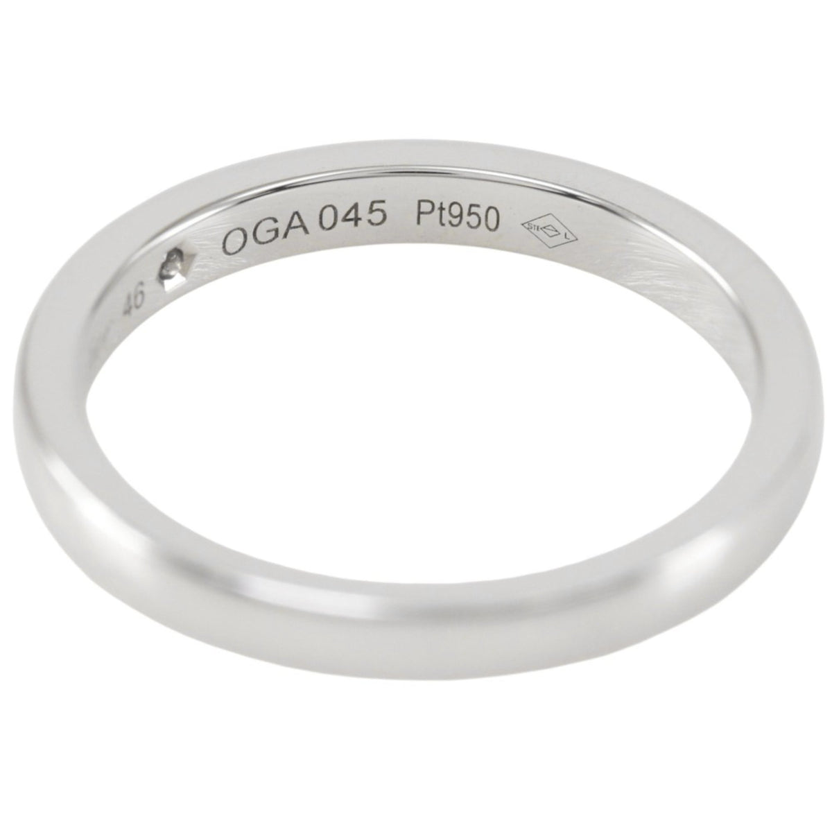 Cartier Platinum 950 Band Ring (Pre-Owned)