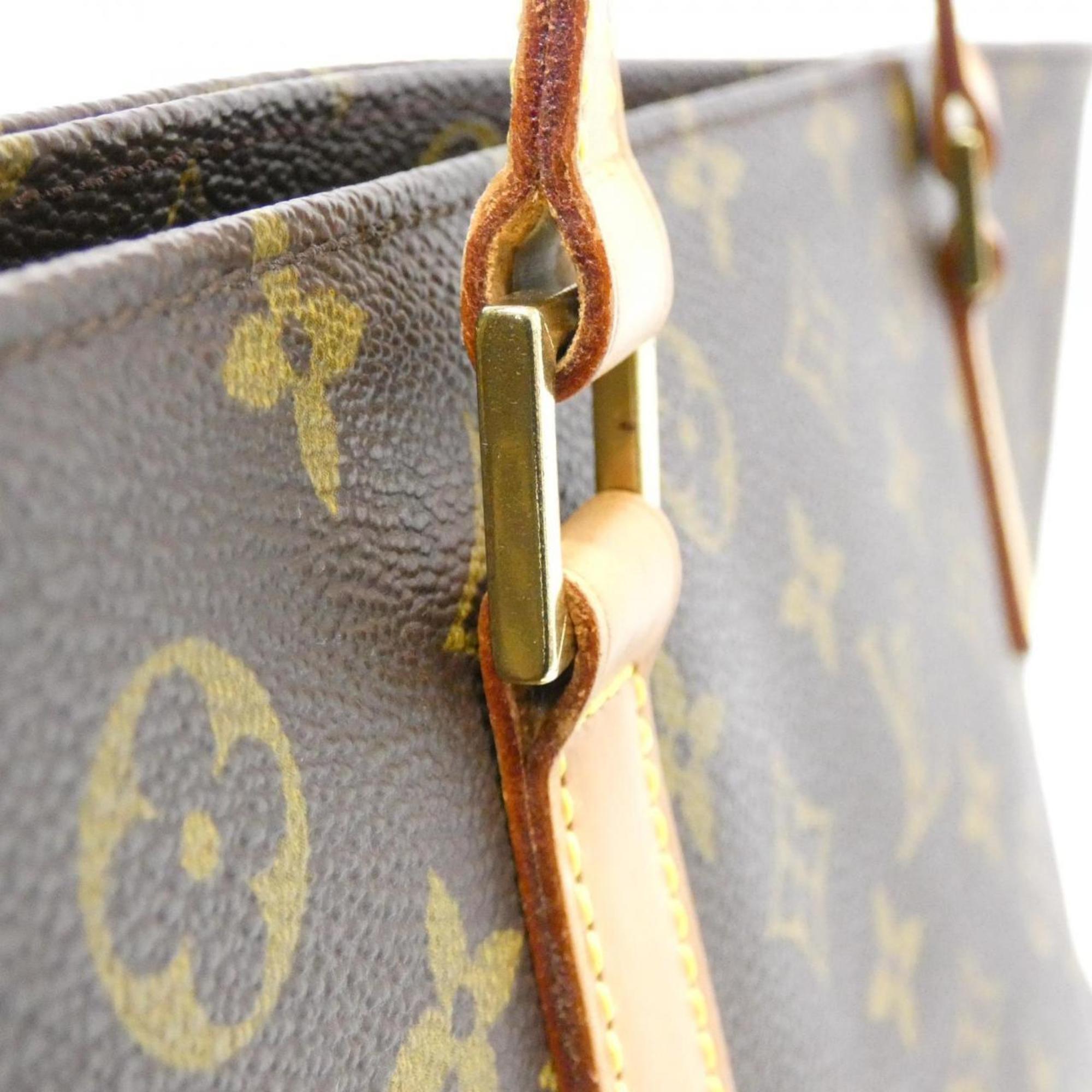 Louis Vuitton Marron Coated Canvas Handbag (Pre-Owned)