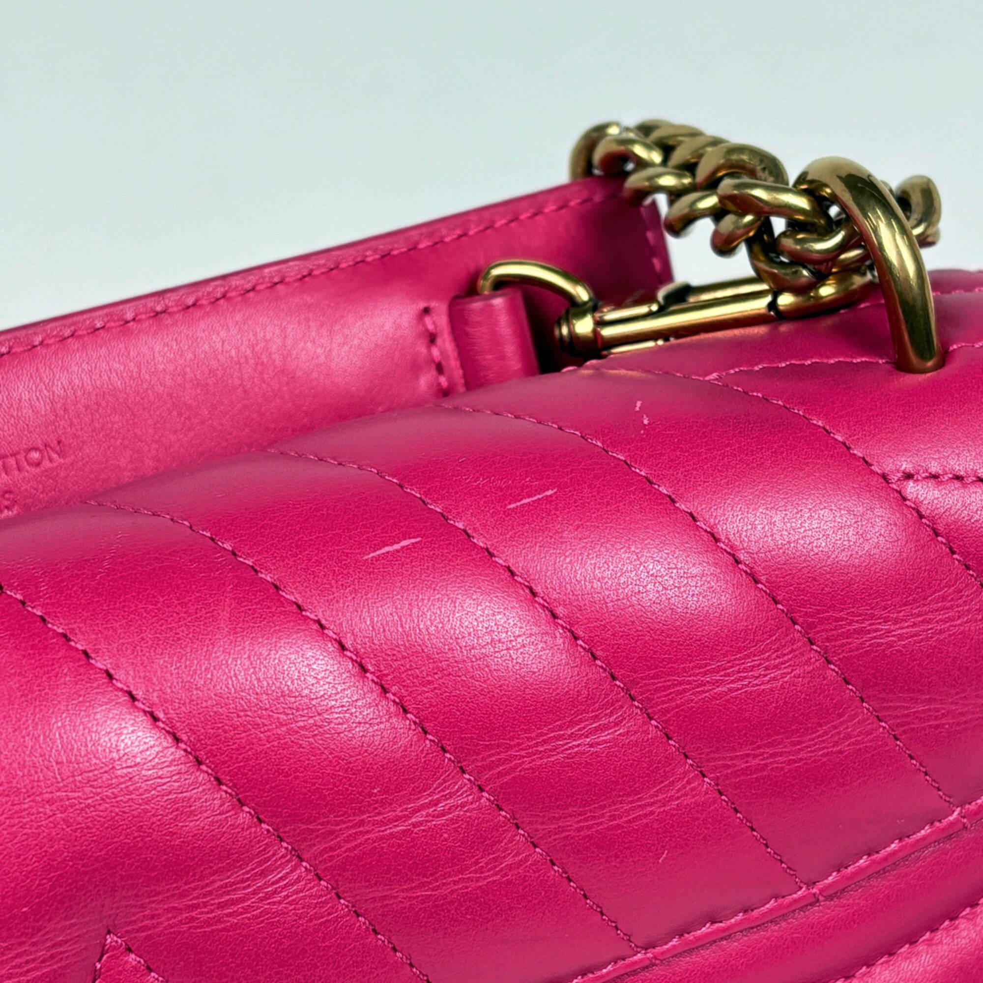 Louis Vuitton Freesia Leather Shoulder Bag (Pre-Owned)