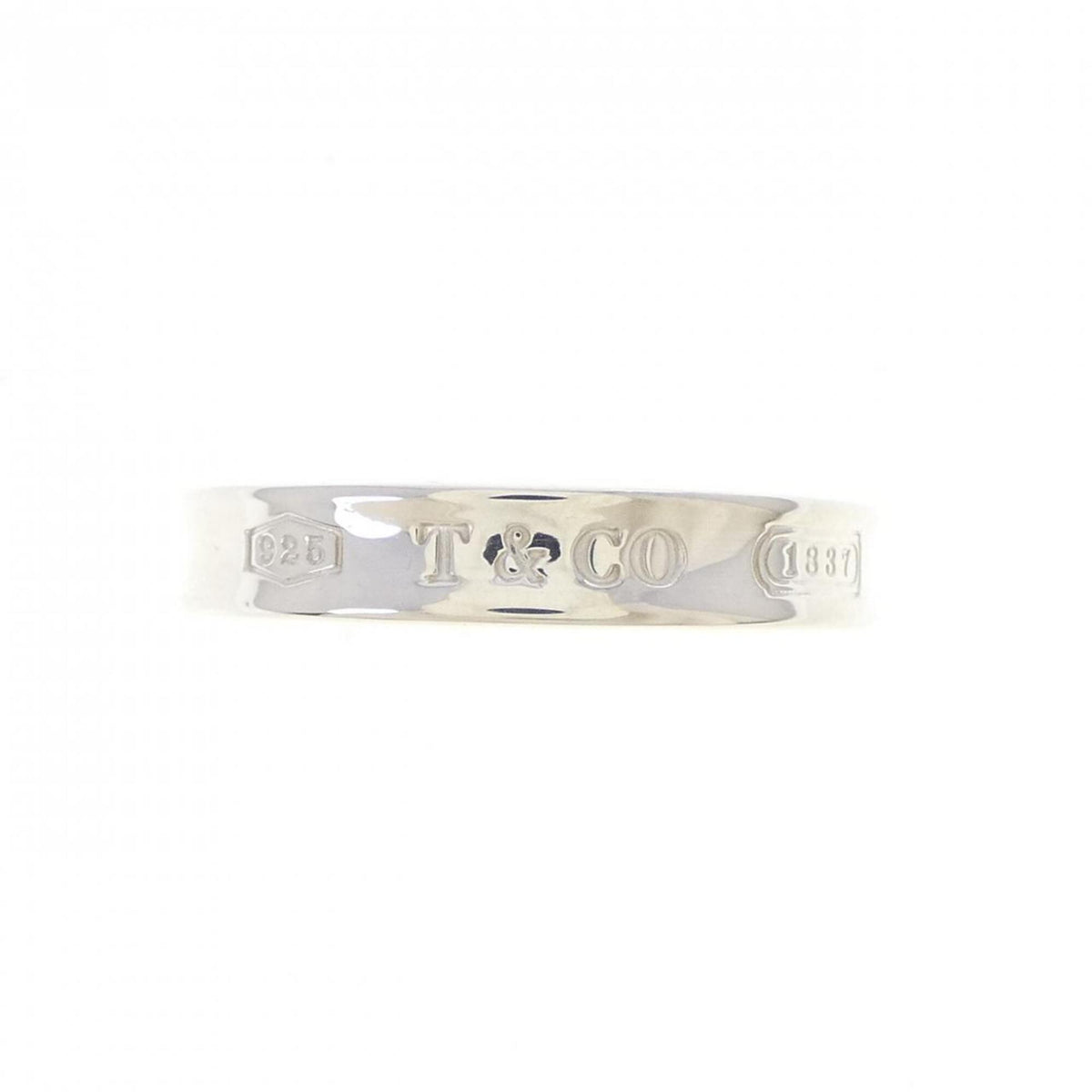 Tiffany 1837 Silver 925 Band Ring (Pre-Owned)