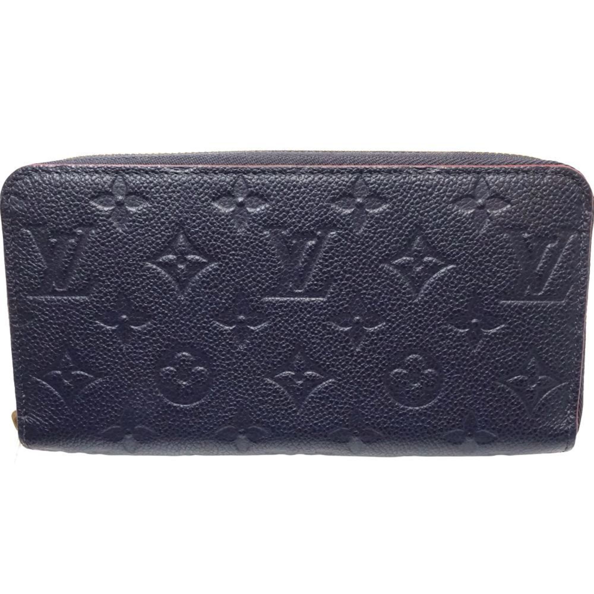 Louis Vuitton Marine Rouge Monogram Empreinte Long Wallet (Bi-Fold) (Pre-Owned)