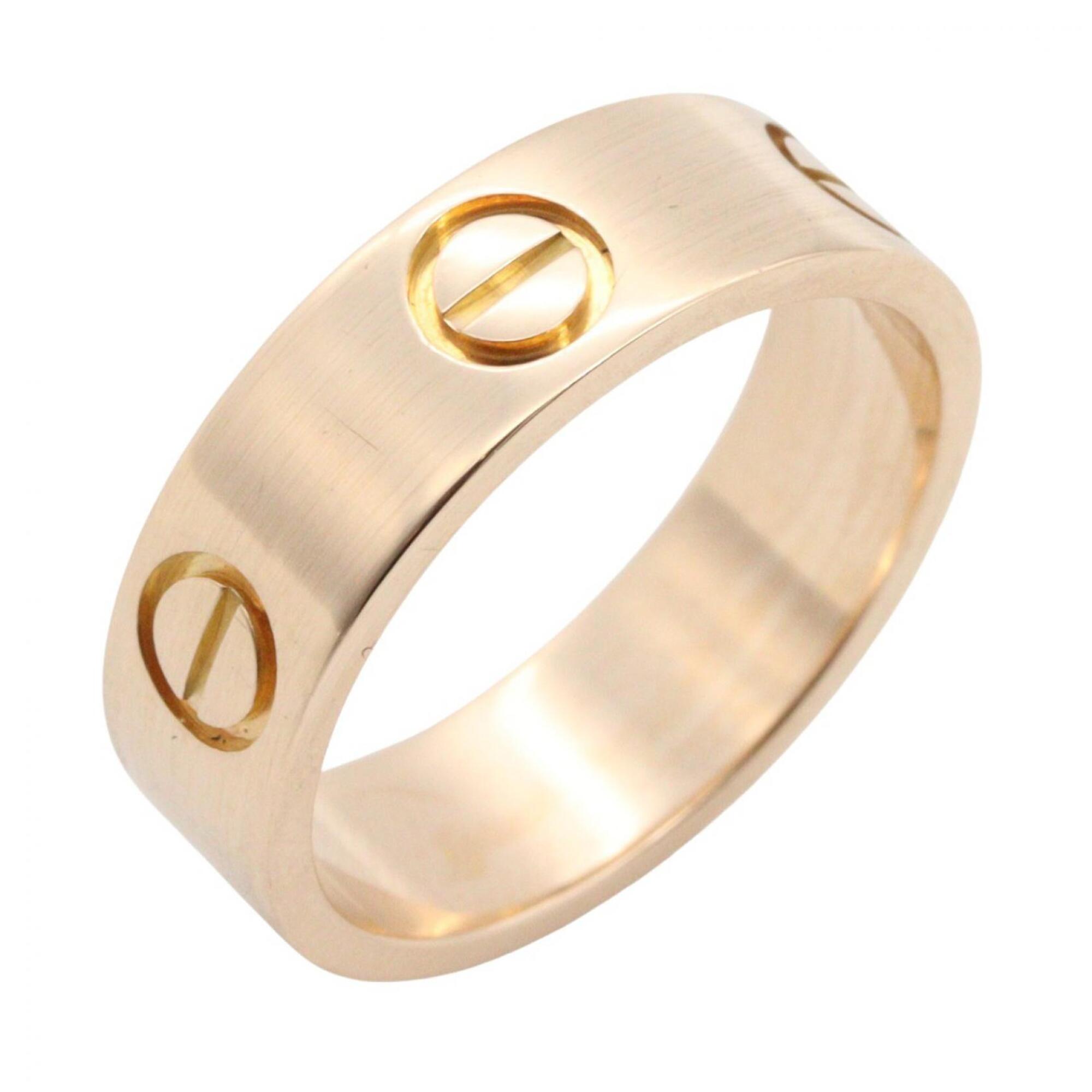 Cartier Gold Pink Gold (18K) Band Ring (Pre-Owned)