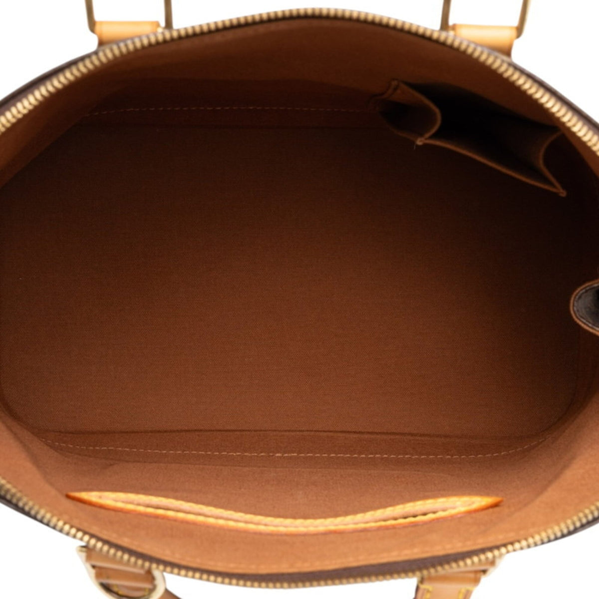 Louis Vuitton Brown Pvc Leather Handbag (Pre-Owned)