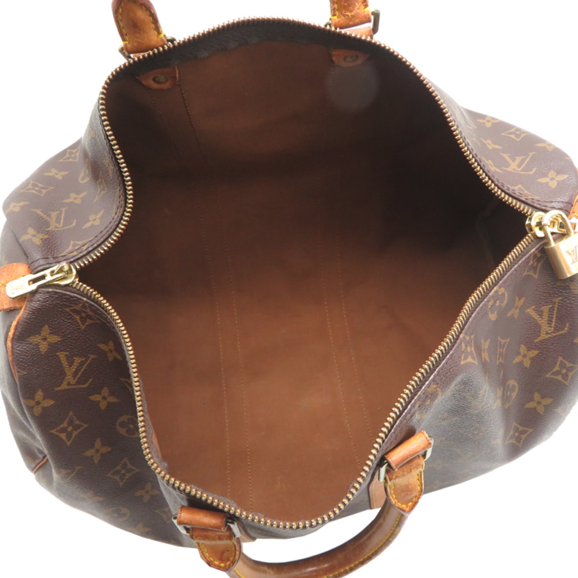 Louis Vuitton Brown Monogram Boston Bag (Pre-Owned)