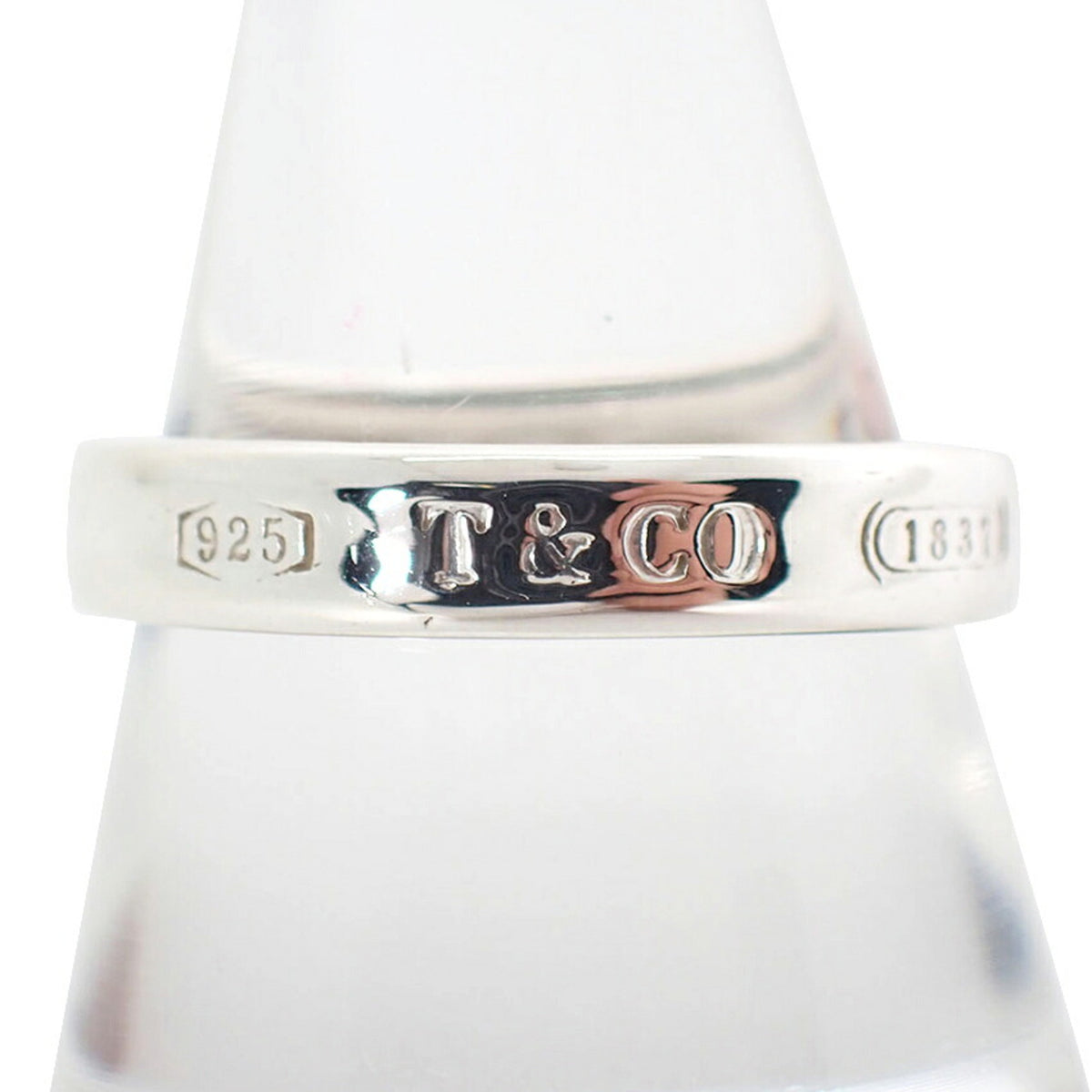 Tiffany Sterling Silver 925 Band Ring (Pre-Owned)
