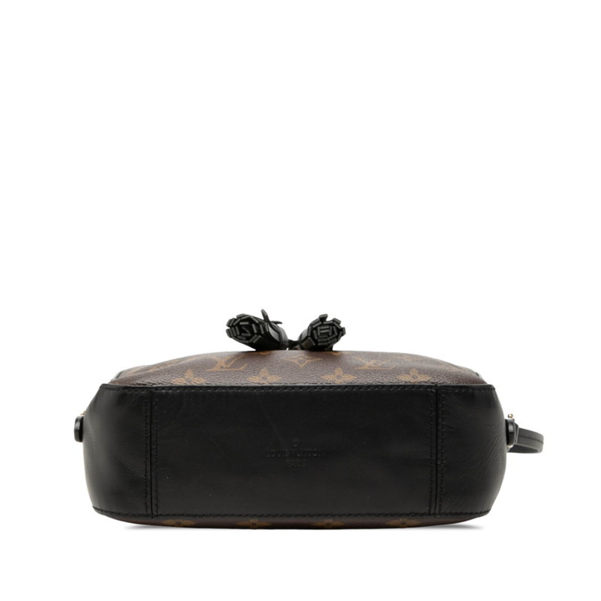 Louis Vuitton Monogram Black Brown Noir Pvc Leather Handbag Shoulder Bag (Pre-Owned)