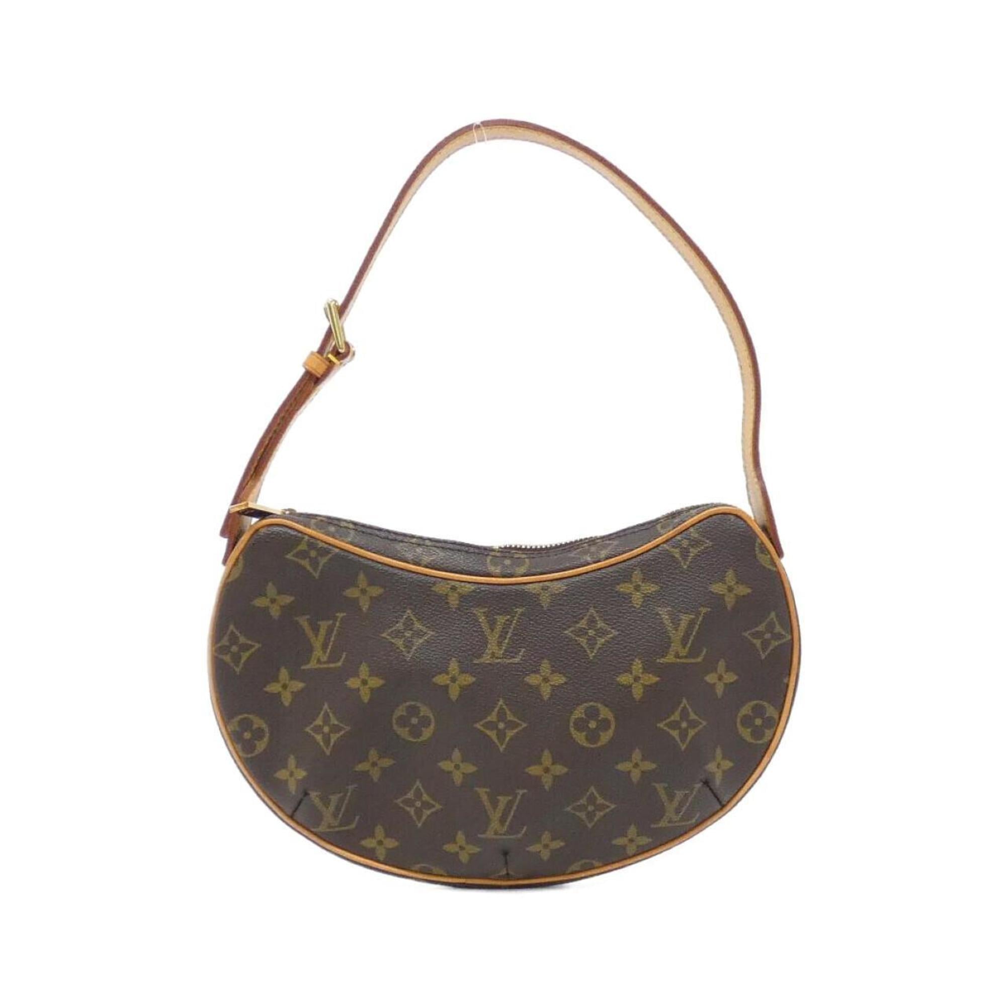 Louis Vuitton Brown Coated Canvas Pochette Shoulder Bag (Pre-Owned)