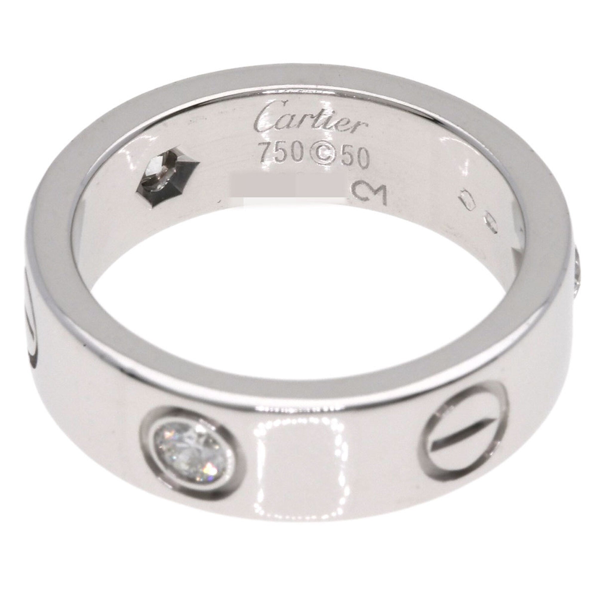 Cartier White Gold (18K) Band Ring (Pre-Owned)