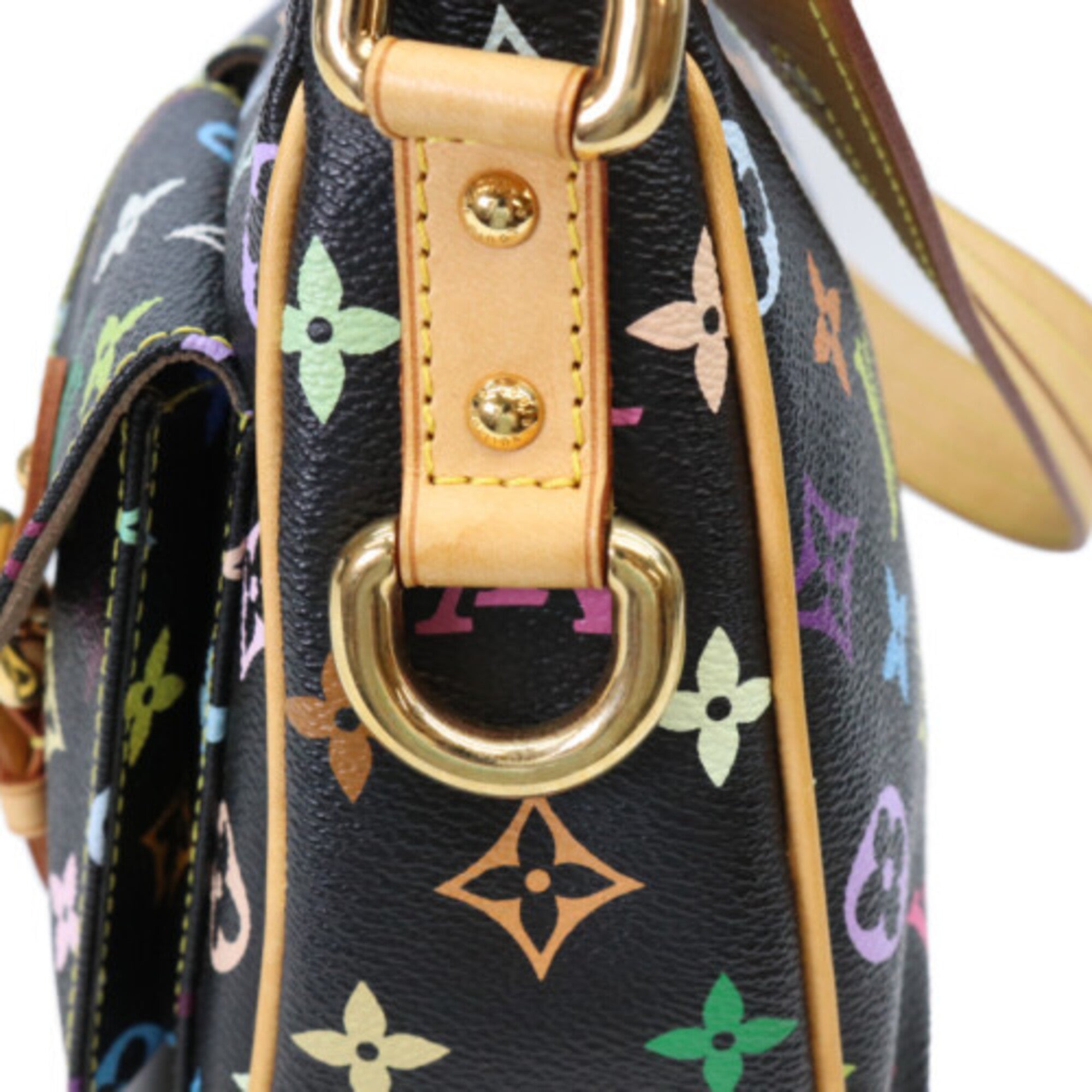 Louis Vuitton Black Monogram Multicolore Shoulder Bag (Pre-Owned)