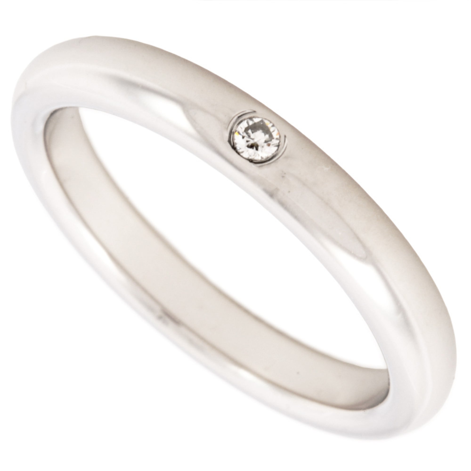 Tiffany Stacking Platinum 950 Band Ring (Pre-Owned)